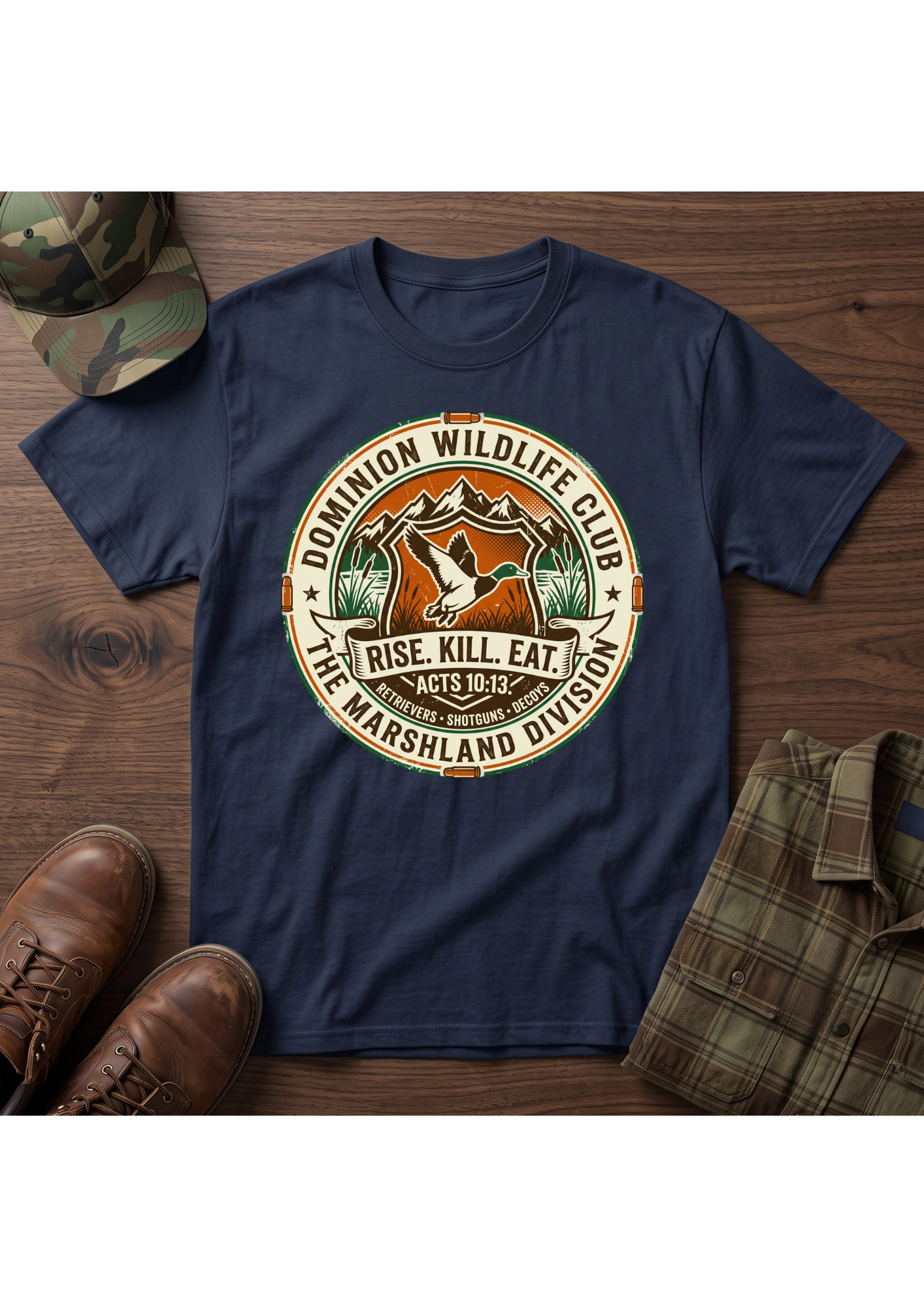 RKE Waterfowl Badge T-Shirt