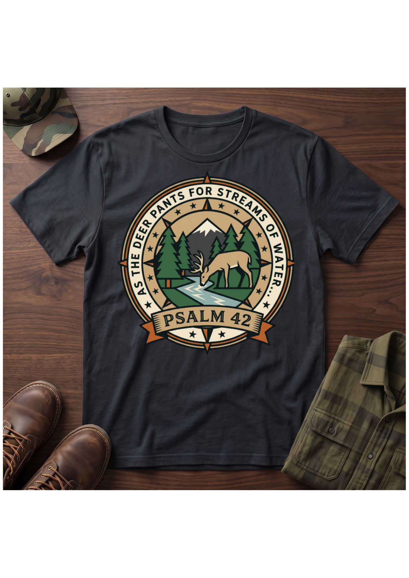 Psalm 42 Badge T-Shirt