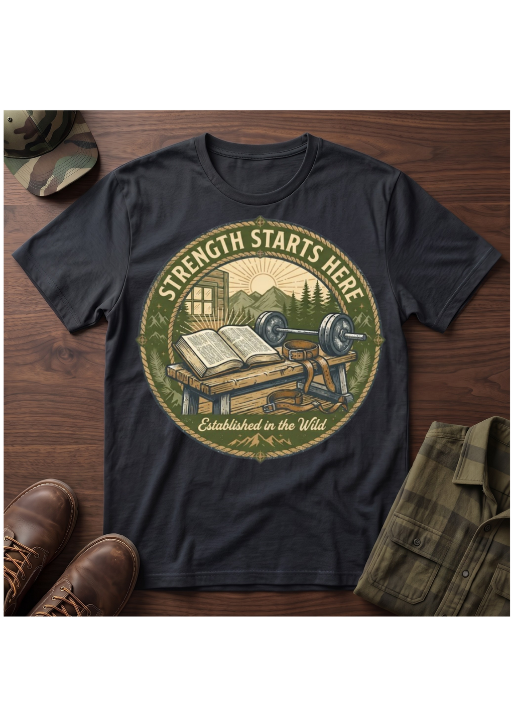 Strength Starts Here T-Shirt