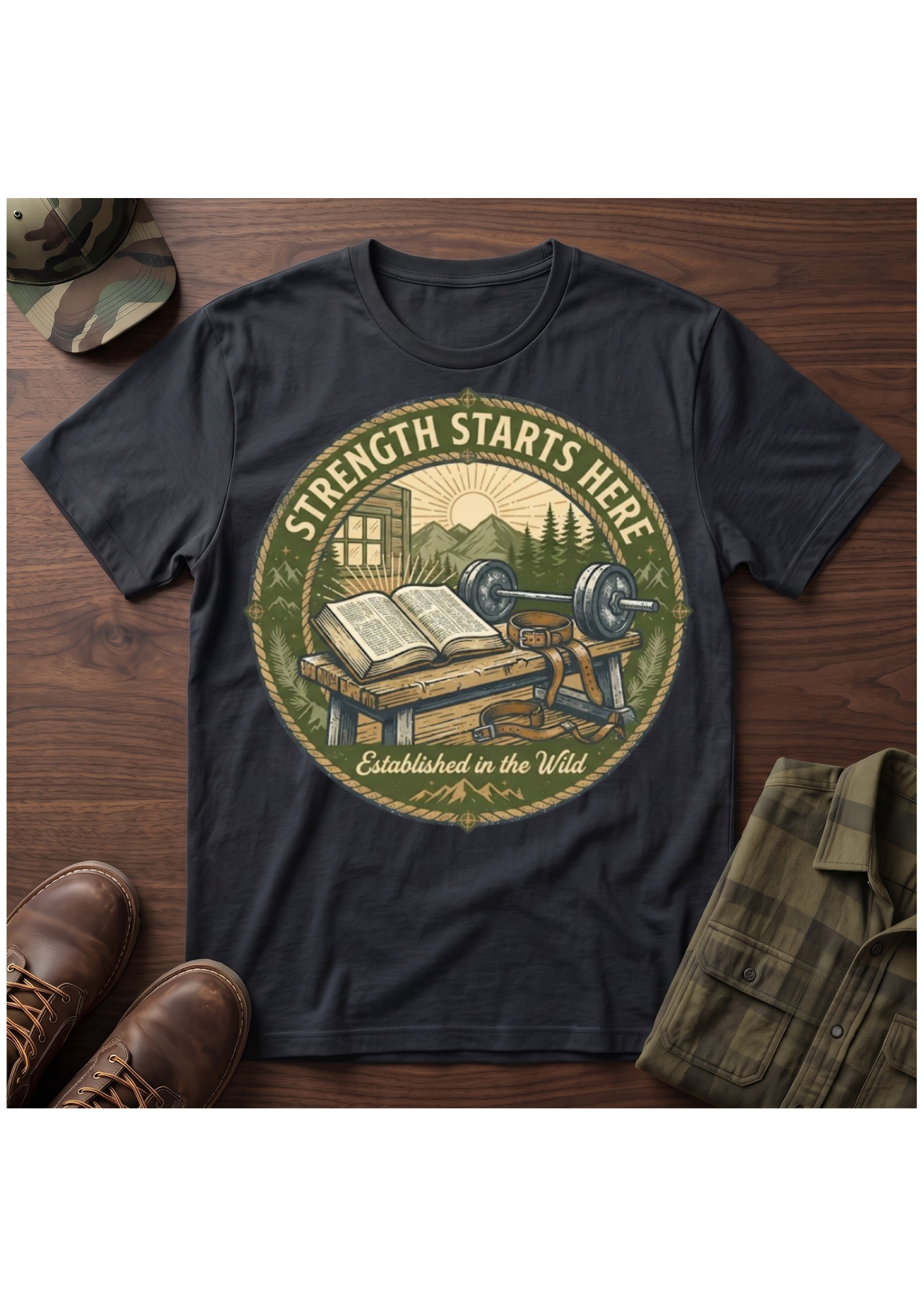 Strength Starts Here T-Shirt