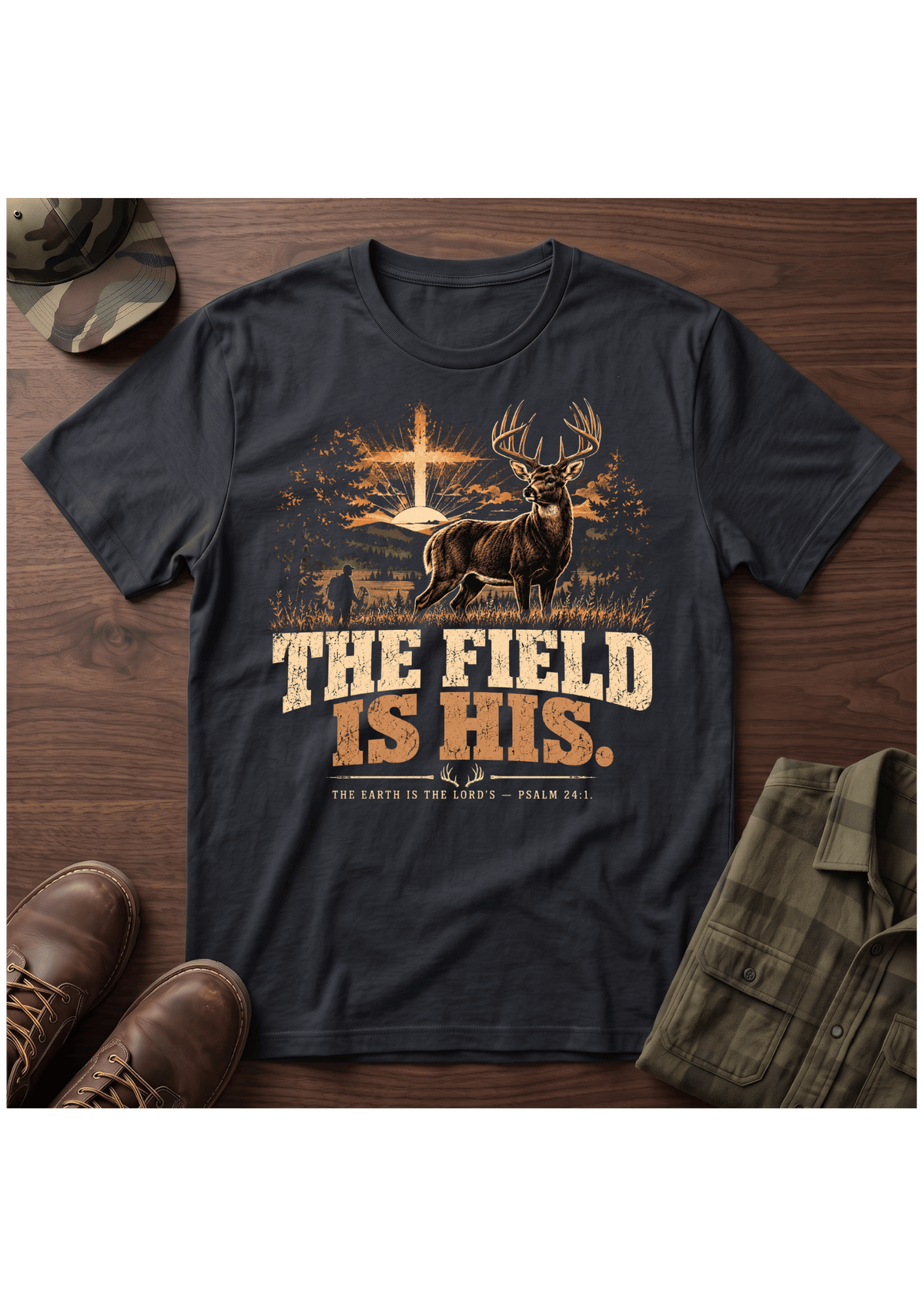 Field is His T-Shirt