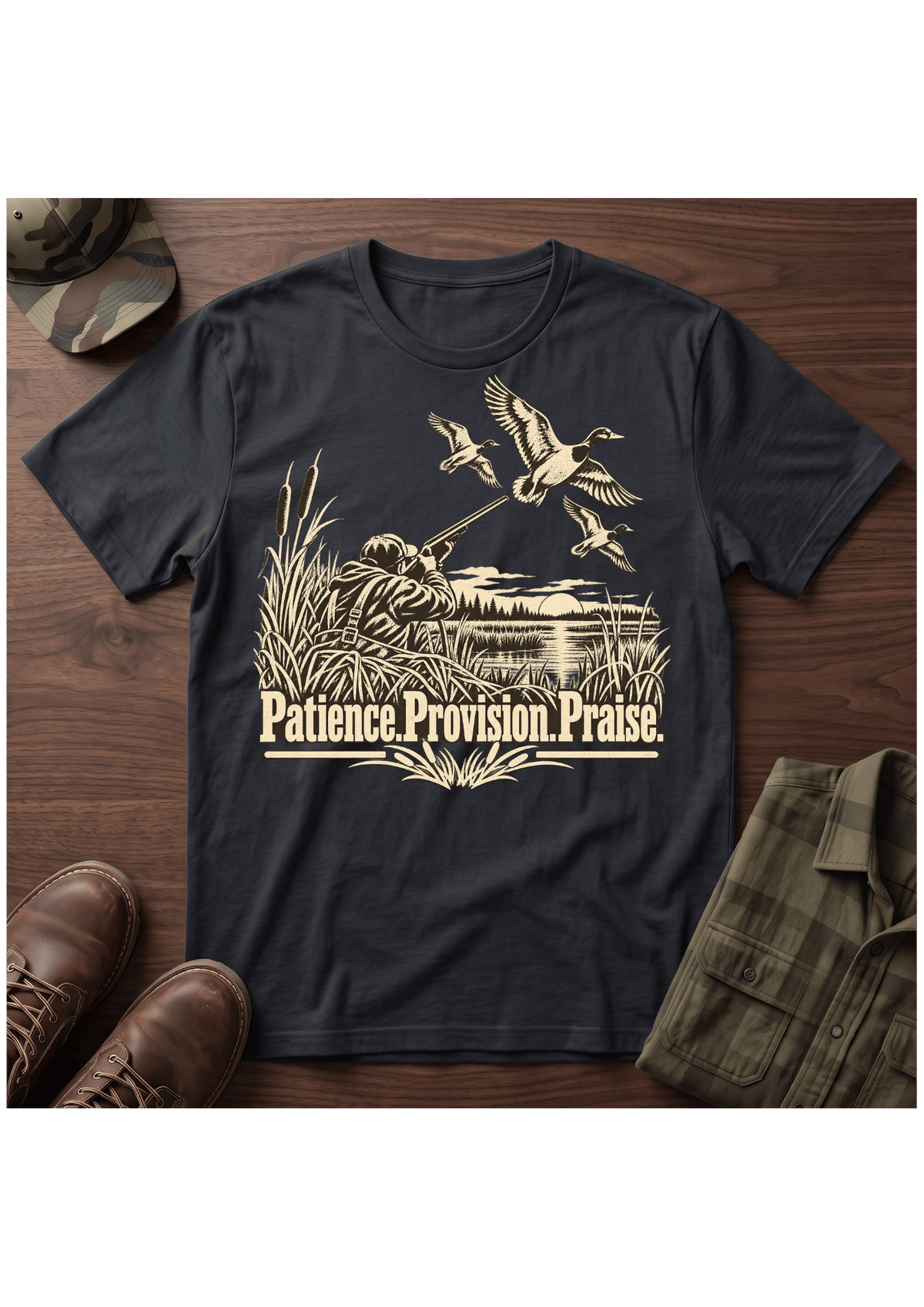Waterfowl Hunting P3 T-SHIRT