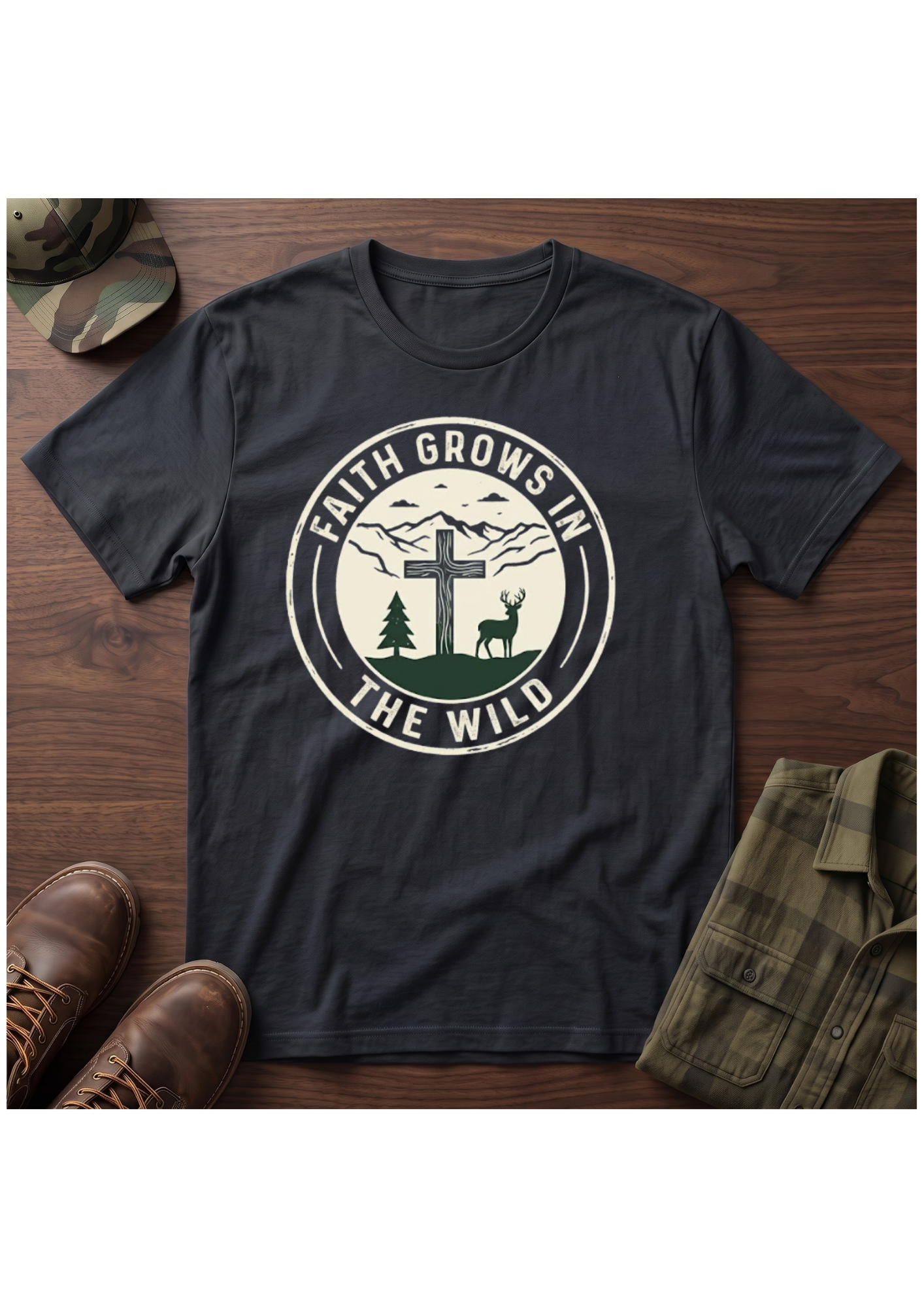 Faith Grows in the Wild T-Shirt
