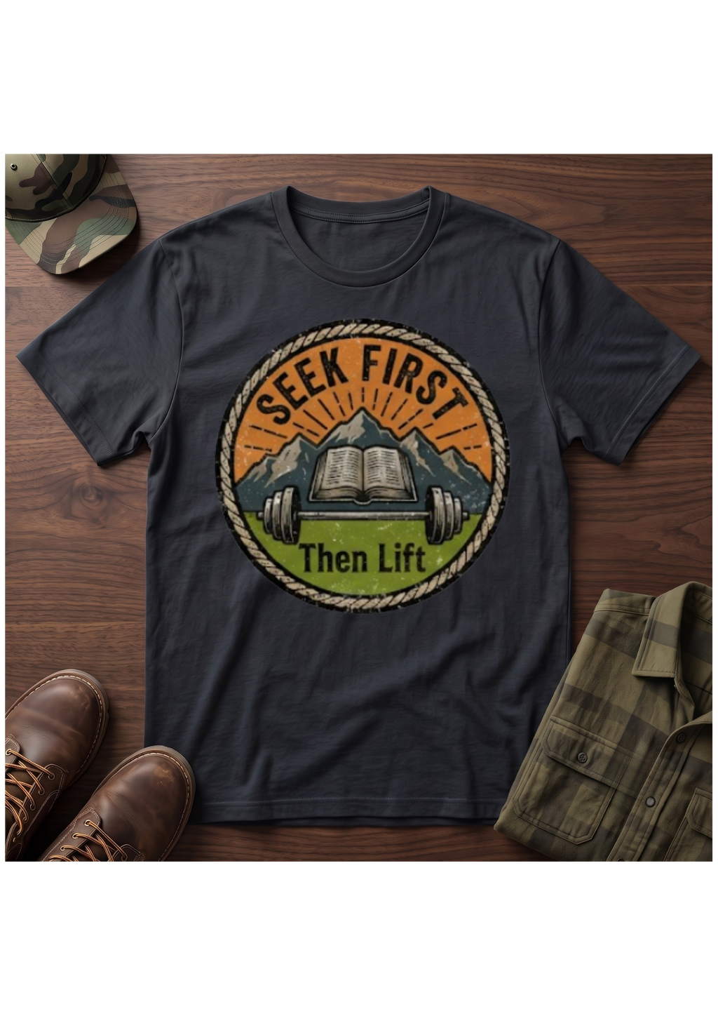 Seek First, Lift T-Shirt
