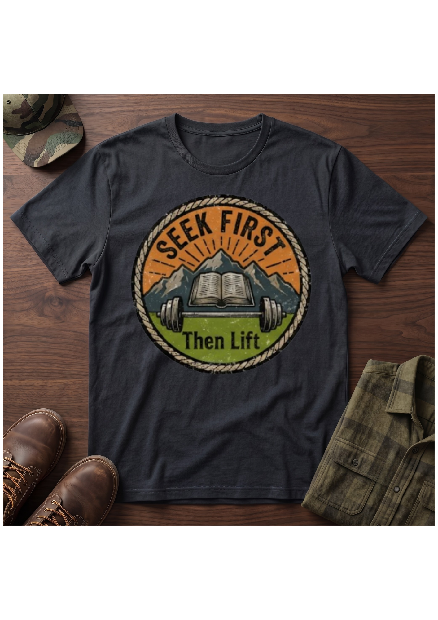 Seek First, Lift T-Shirt