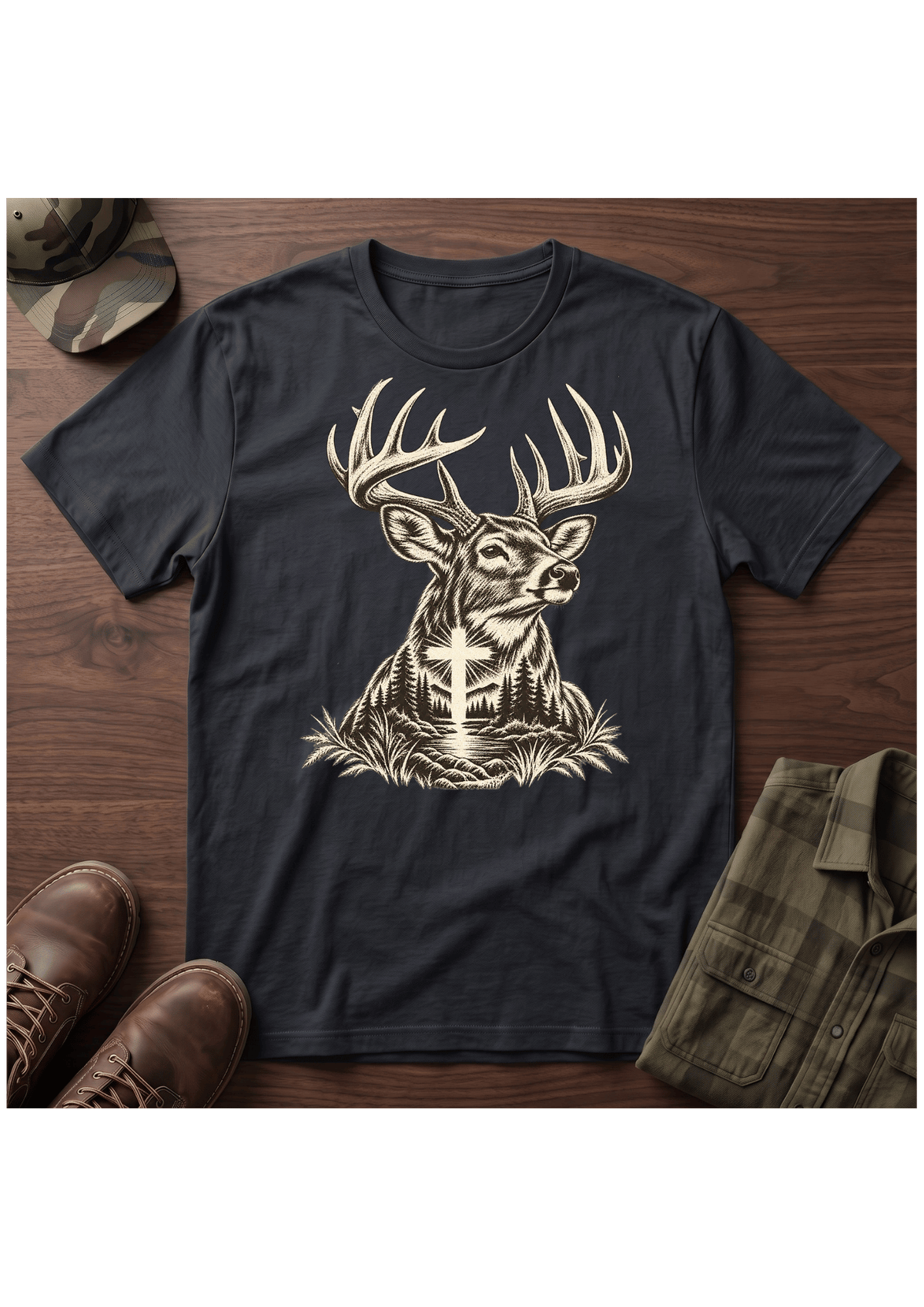 Buck Cross T-Shirt