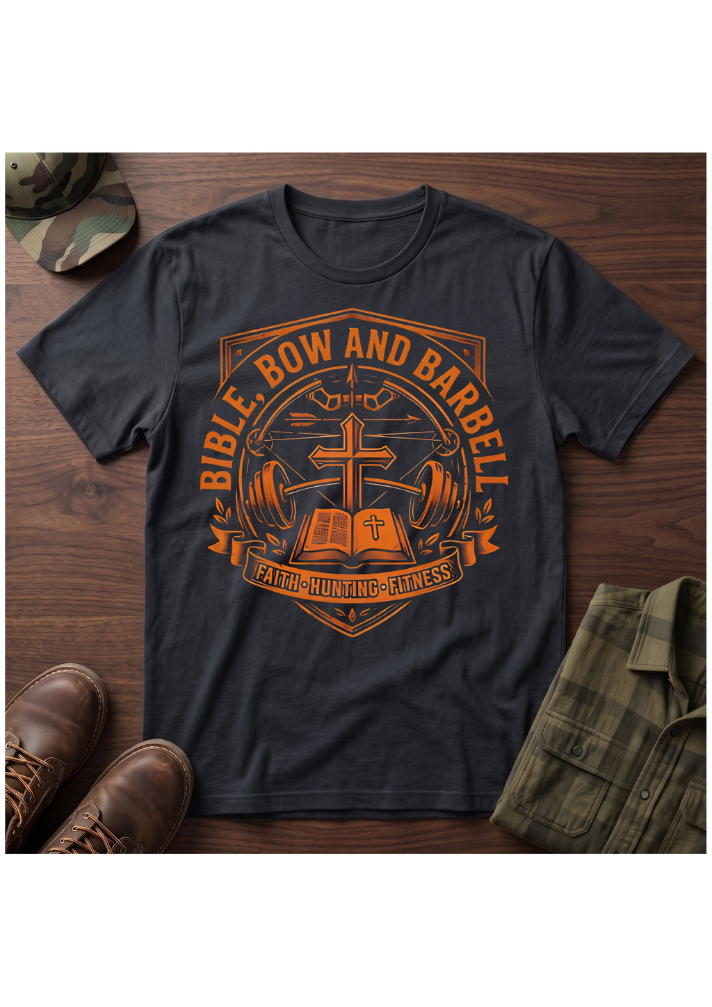 BBB Orange Emblem T-Shirt