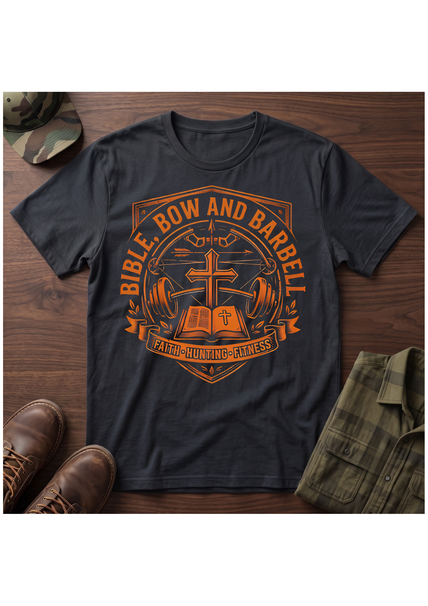 BBB Orange Emblem T-Shirt