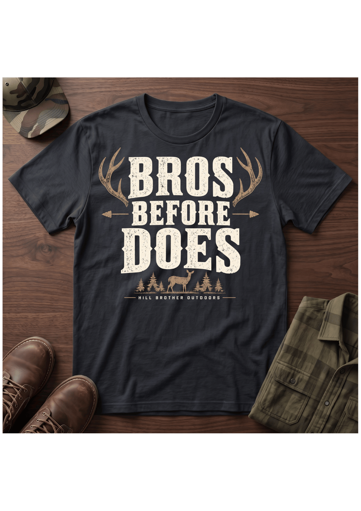 Bros Before Does  T-Shirt