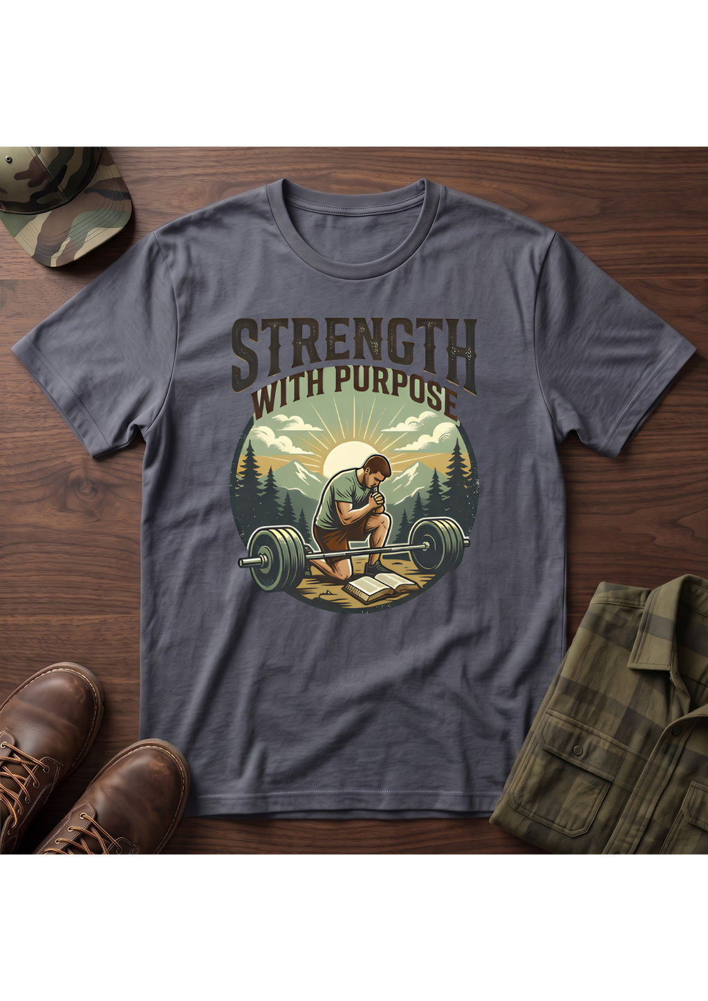 Strength Purpose Prayer T-Shirt