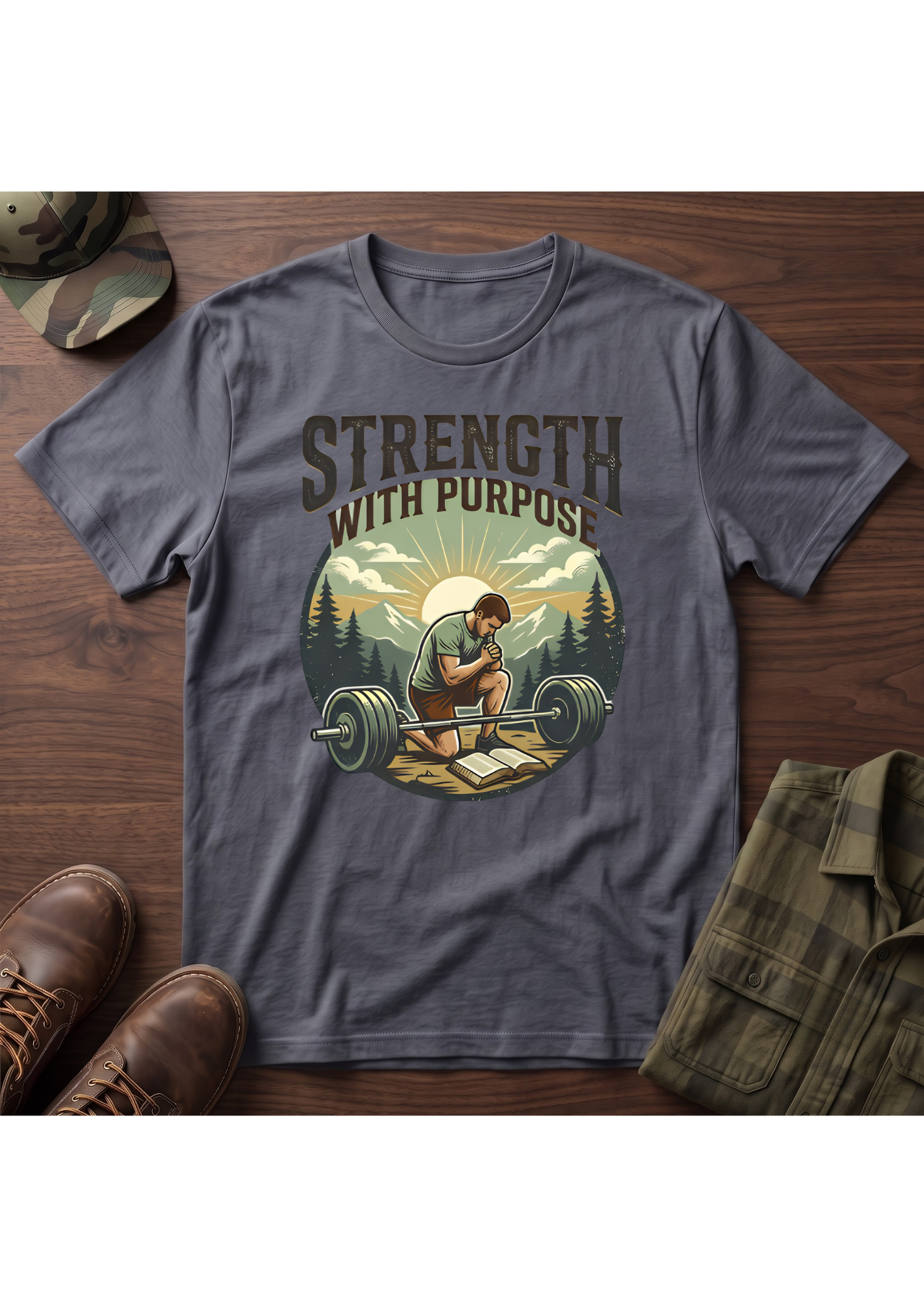 Strength Purpose Prayer T-Shirt