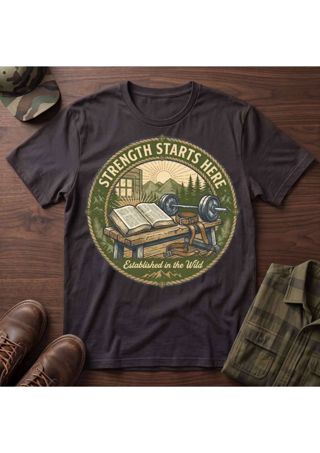 Strength Starts Here T-Shirt
