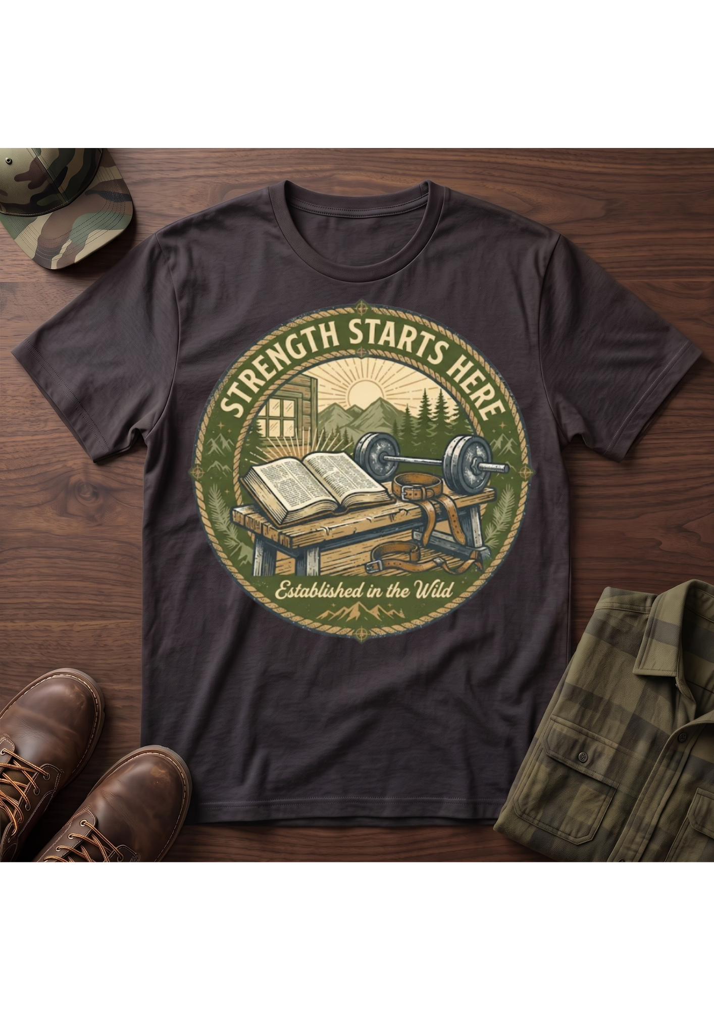 Strength Starts Here T-Shirt