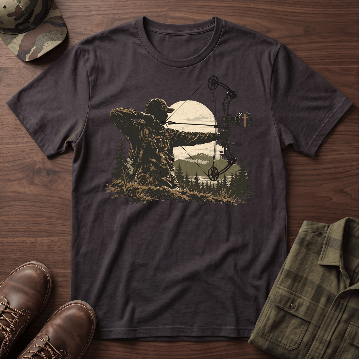 Bowhunter Cross T-Shirt