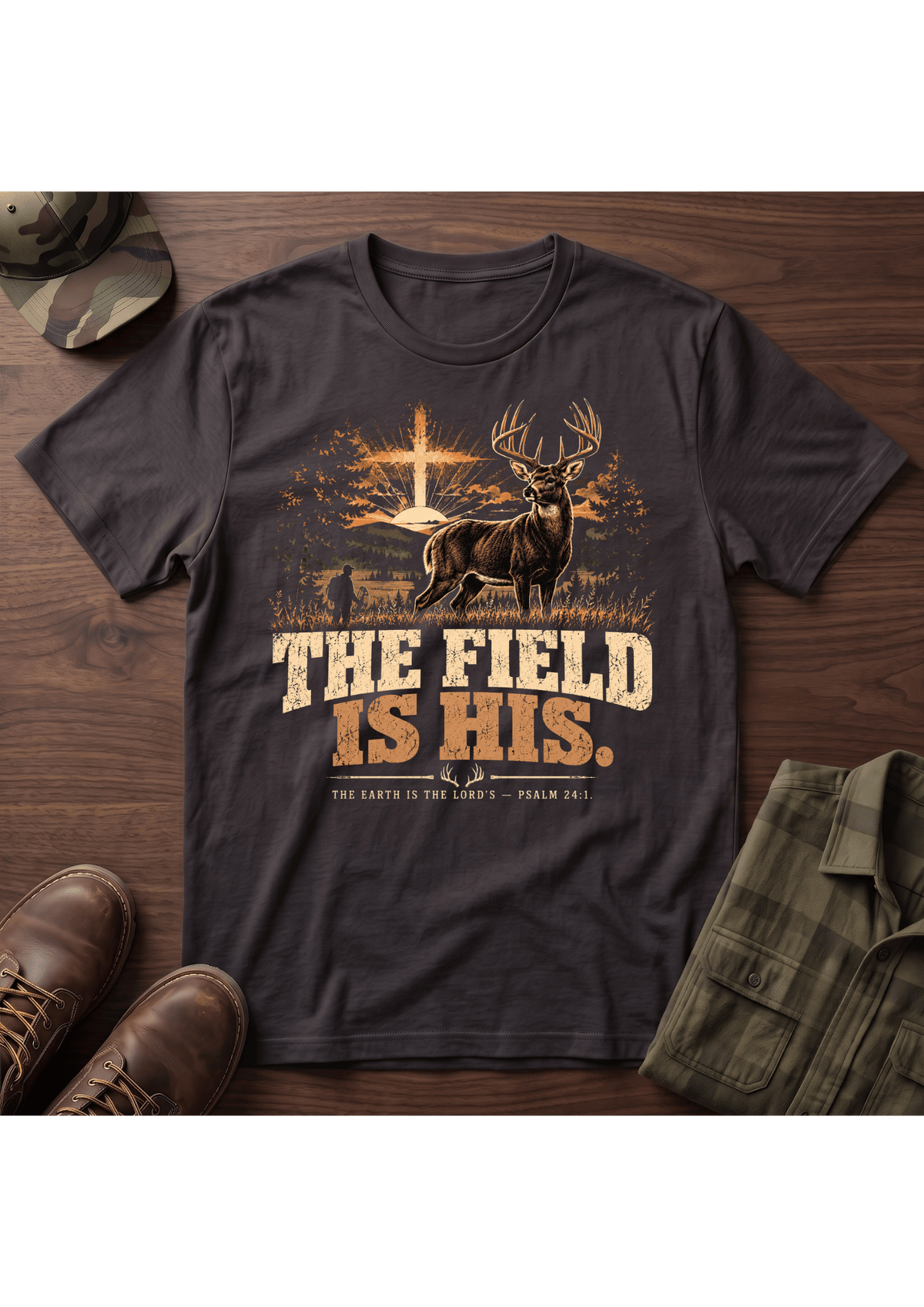 Field is His T-Shirt