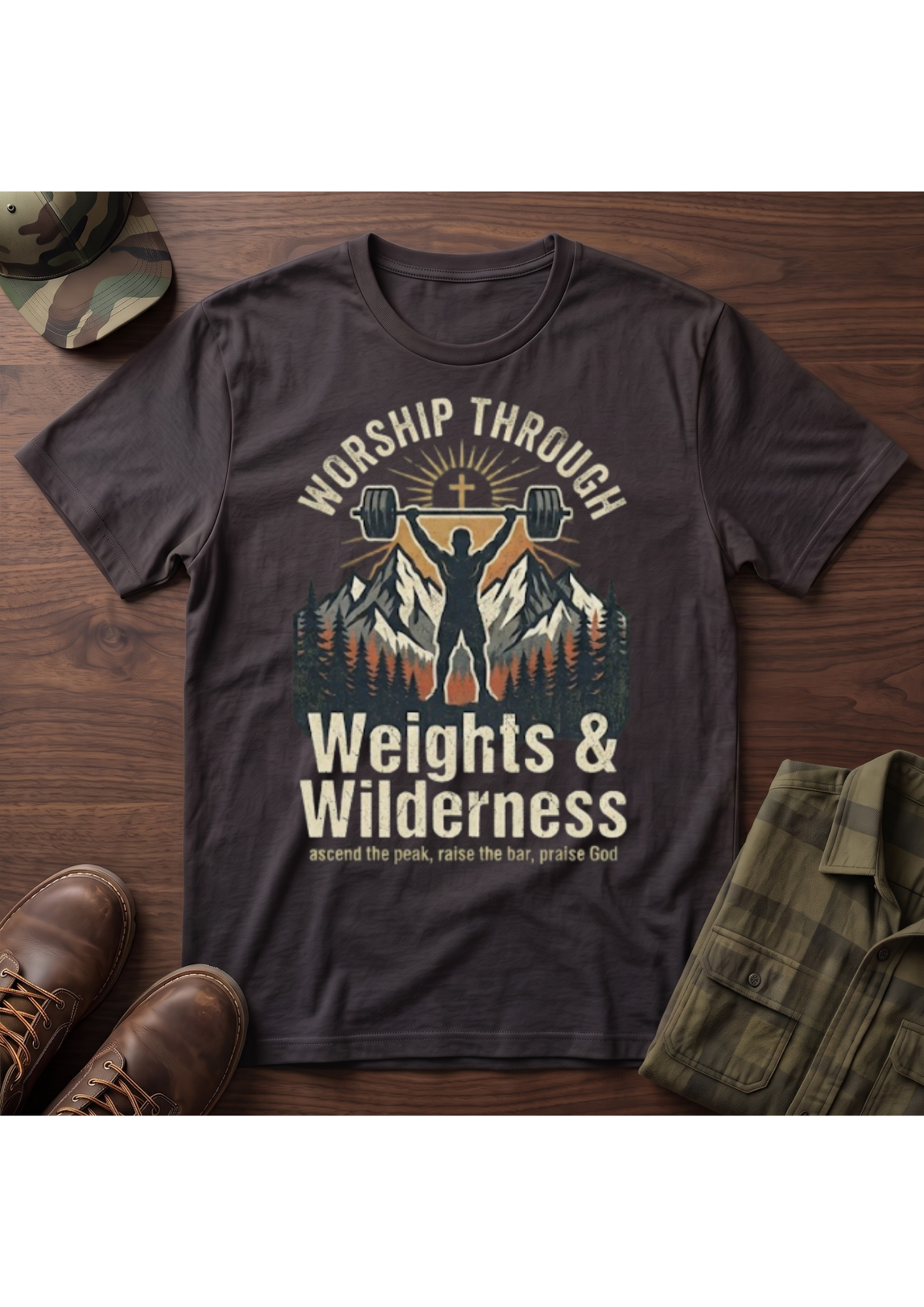 Worship Weights Wilderness T-Shirt