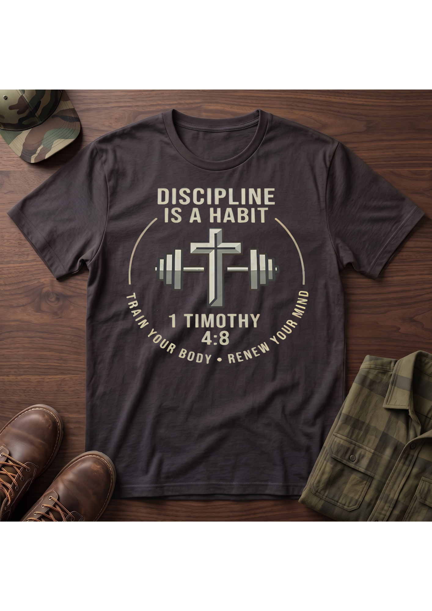 Faith Fitness Discipline T-Shirt