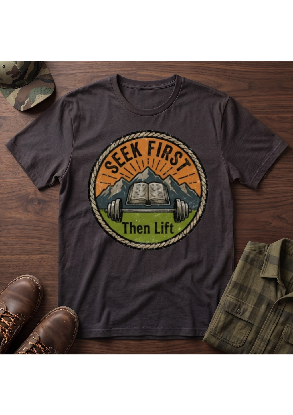 Seek First, Lift T-Shirt