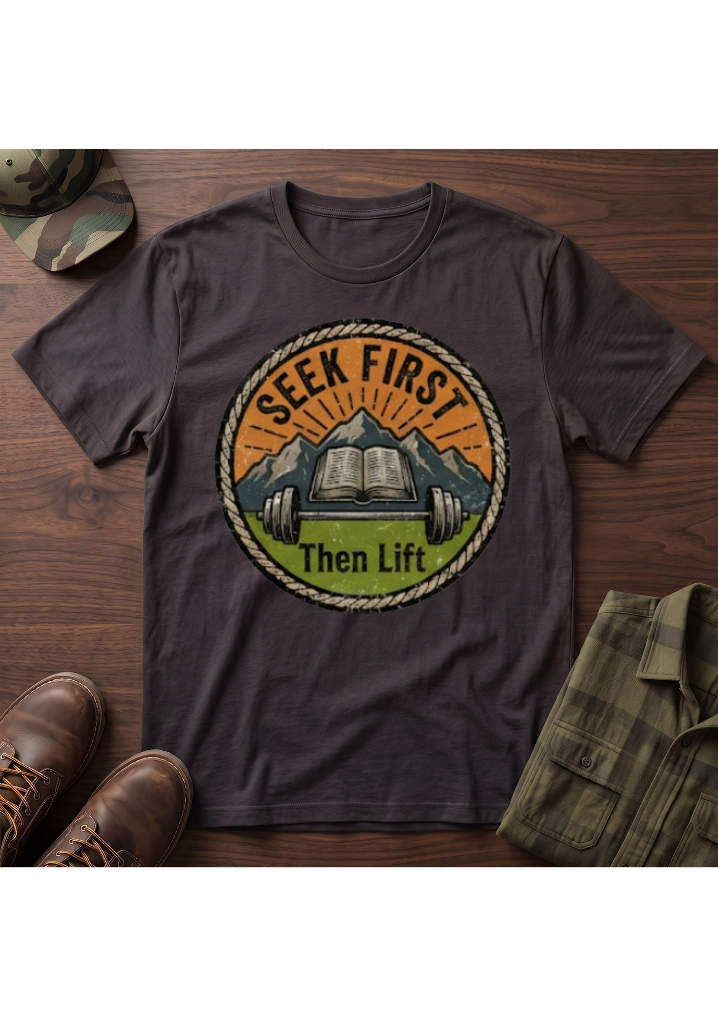 Seek First, Lift T-Shirt