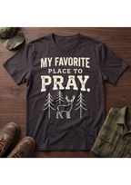 Favorite Place to Pray T-Shirt