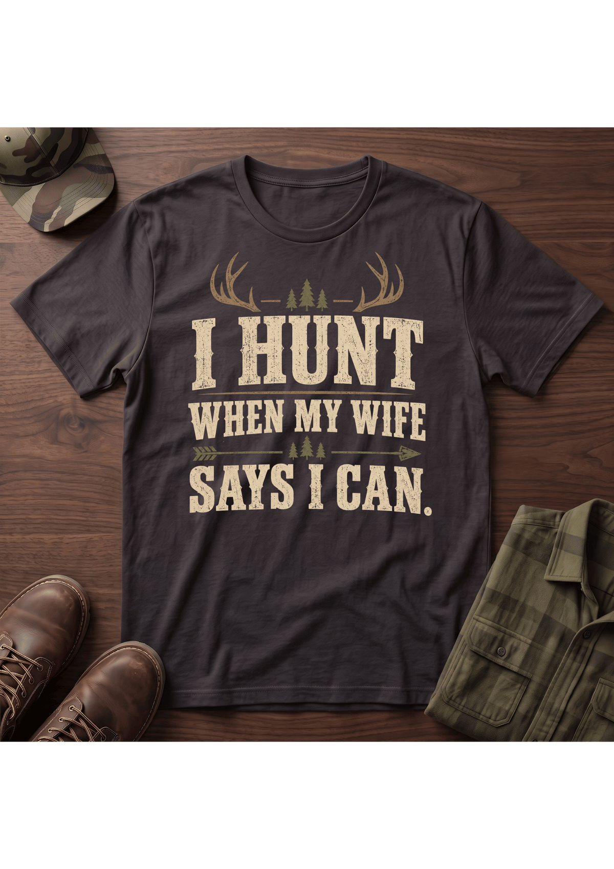 Wife Permission  T-Shirt