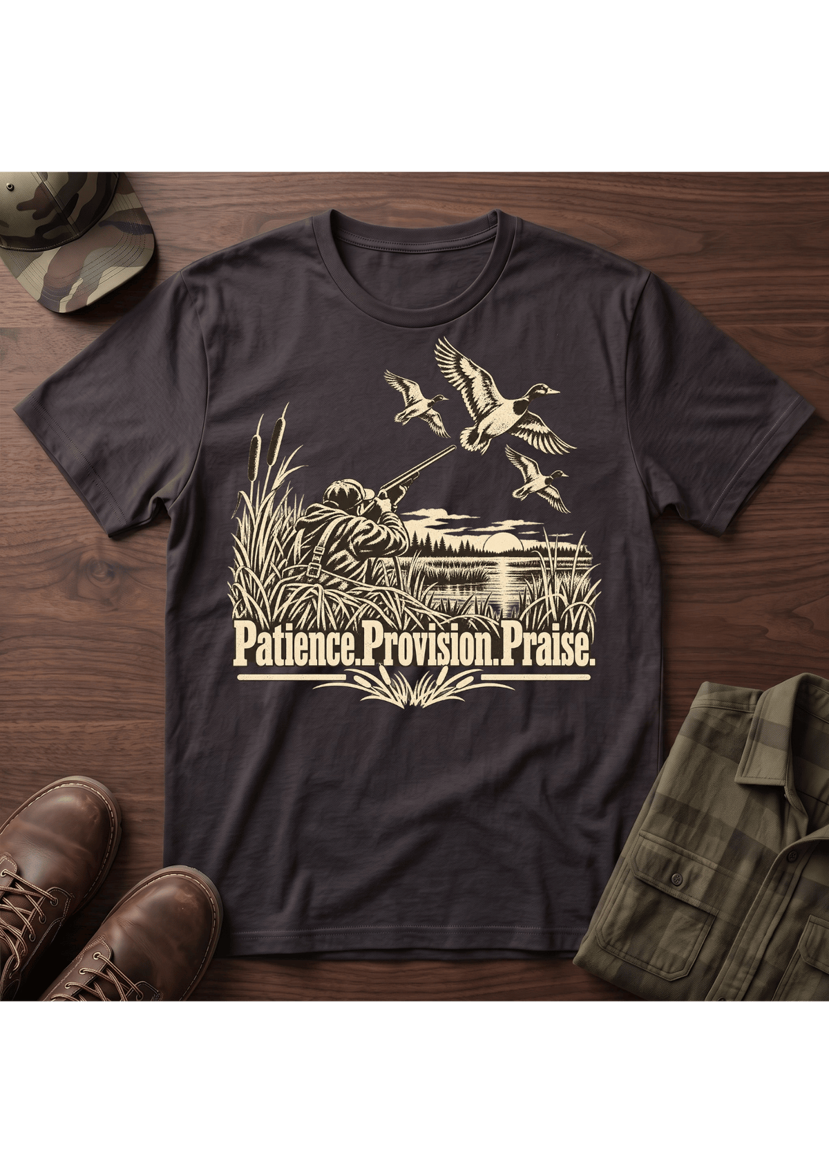 Waterfowl Hunting P3 T-SHIRT