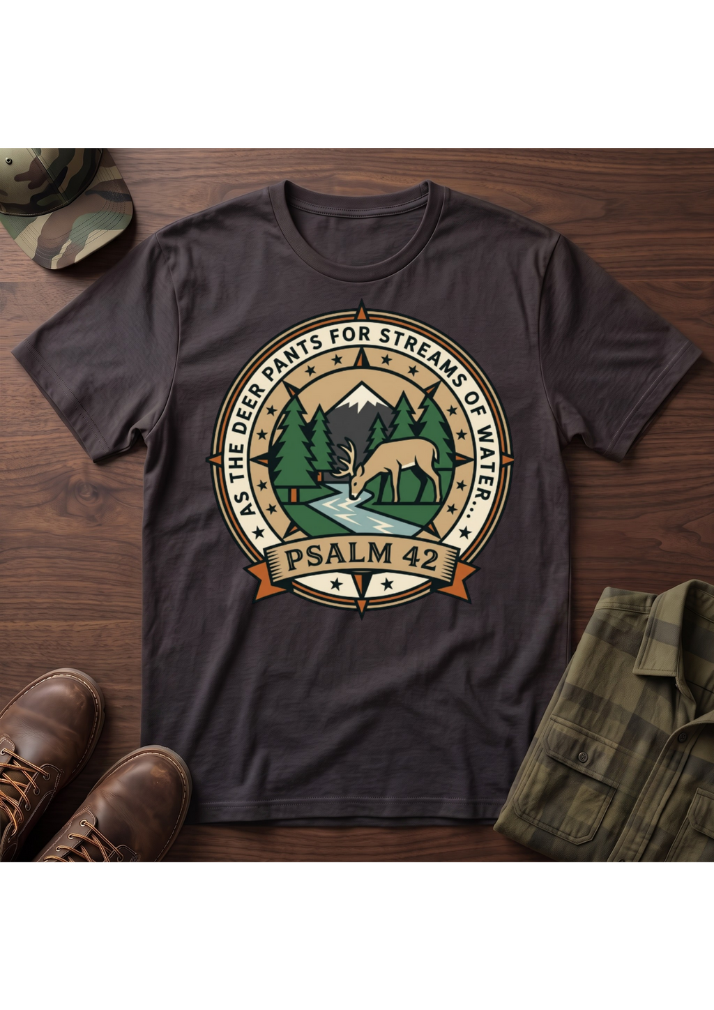 Psalm 42 Badge T-Shirt
