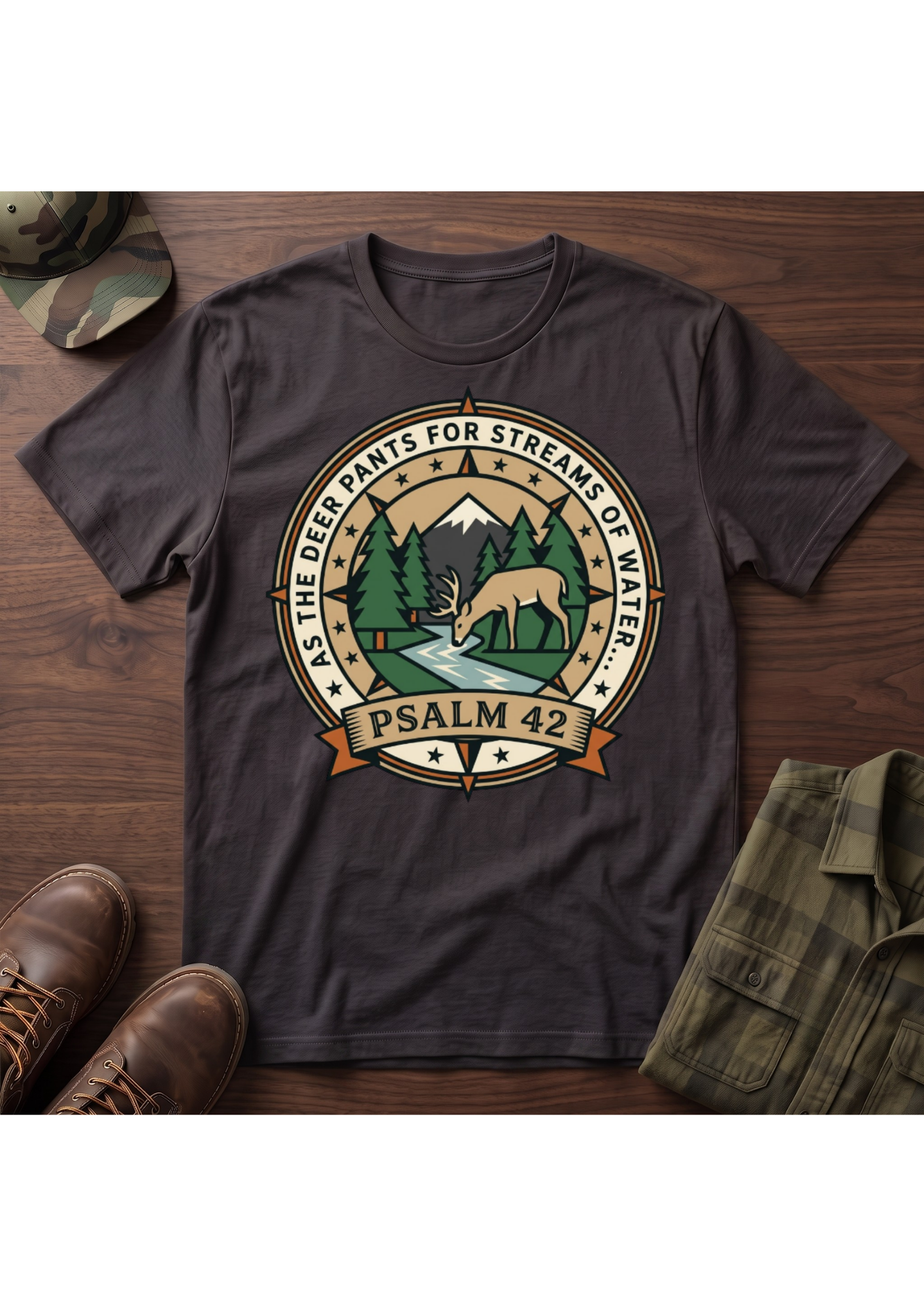 Psalm 42 Badge T-Shirt