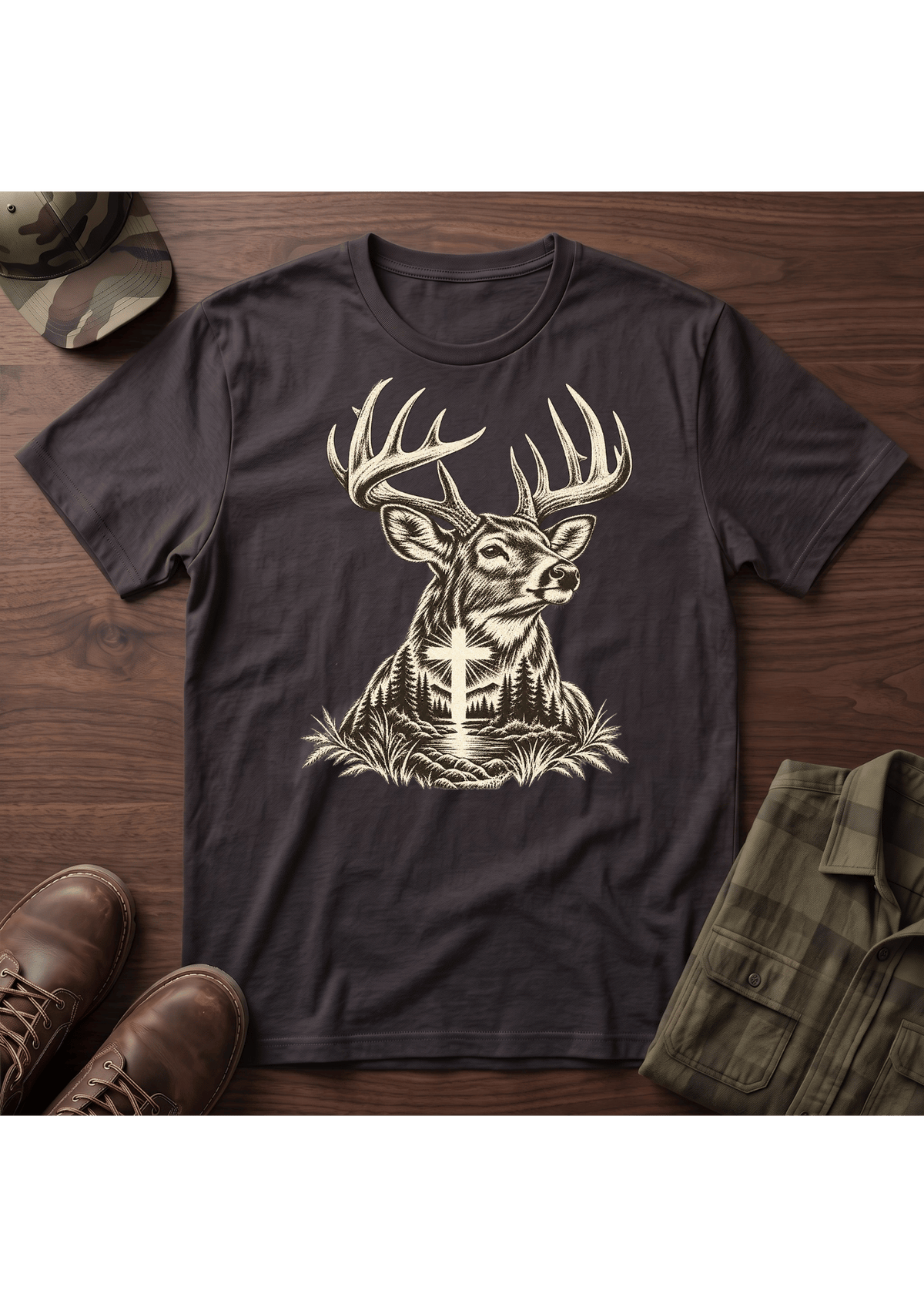 Buck Cross T-Shirt