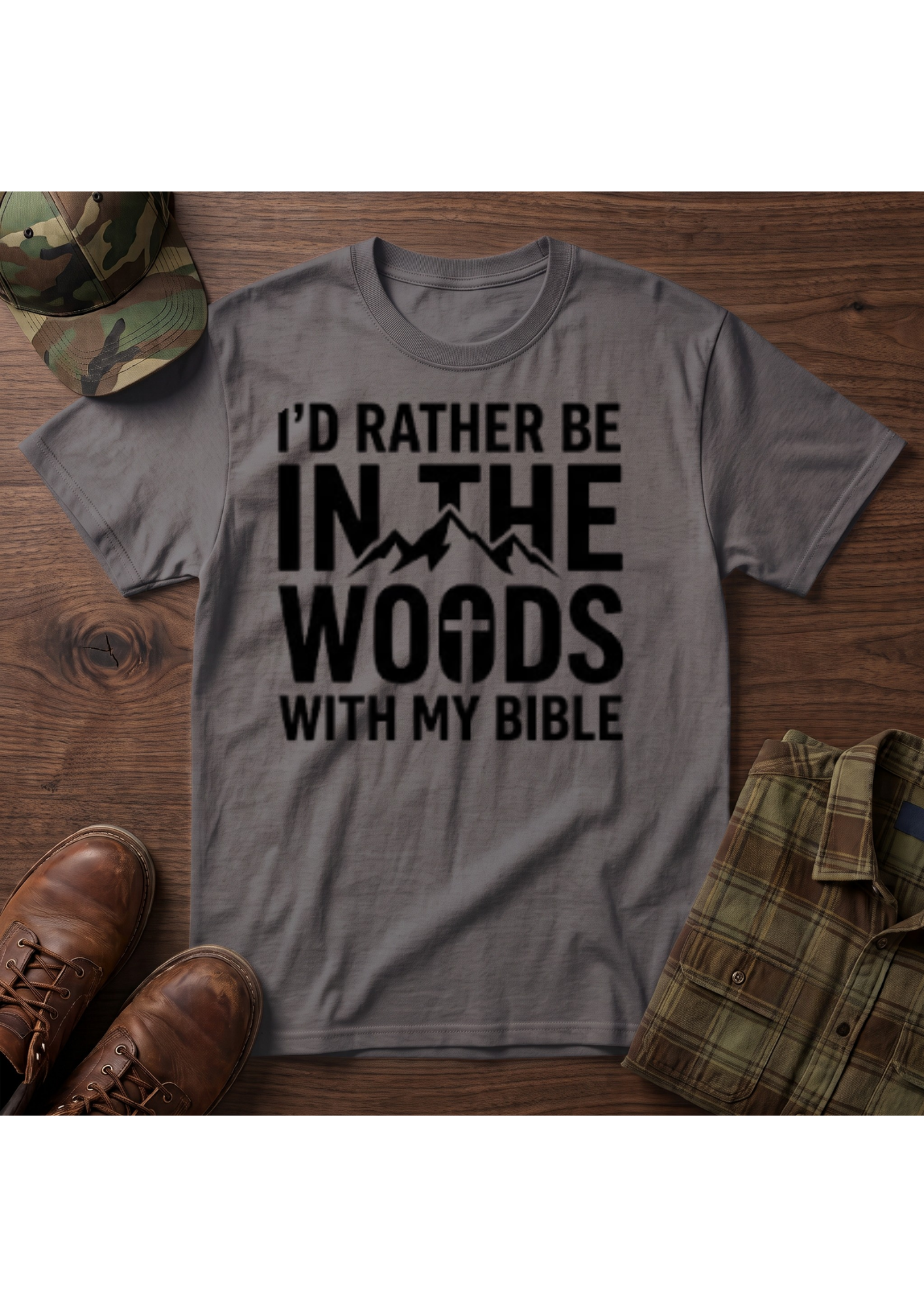 Woods and Bible T-Shirt