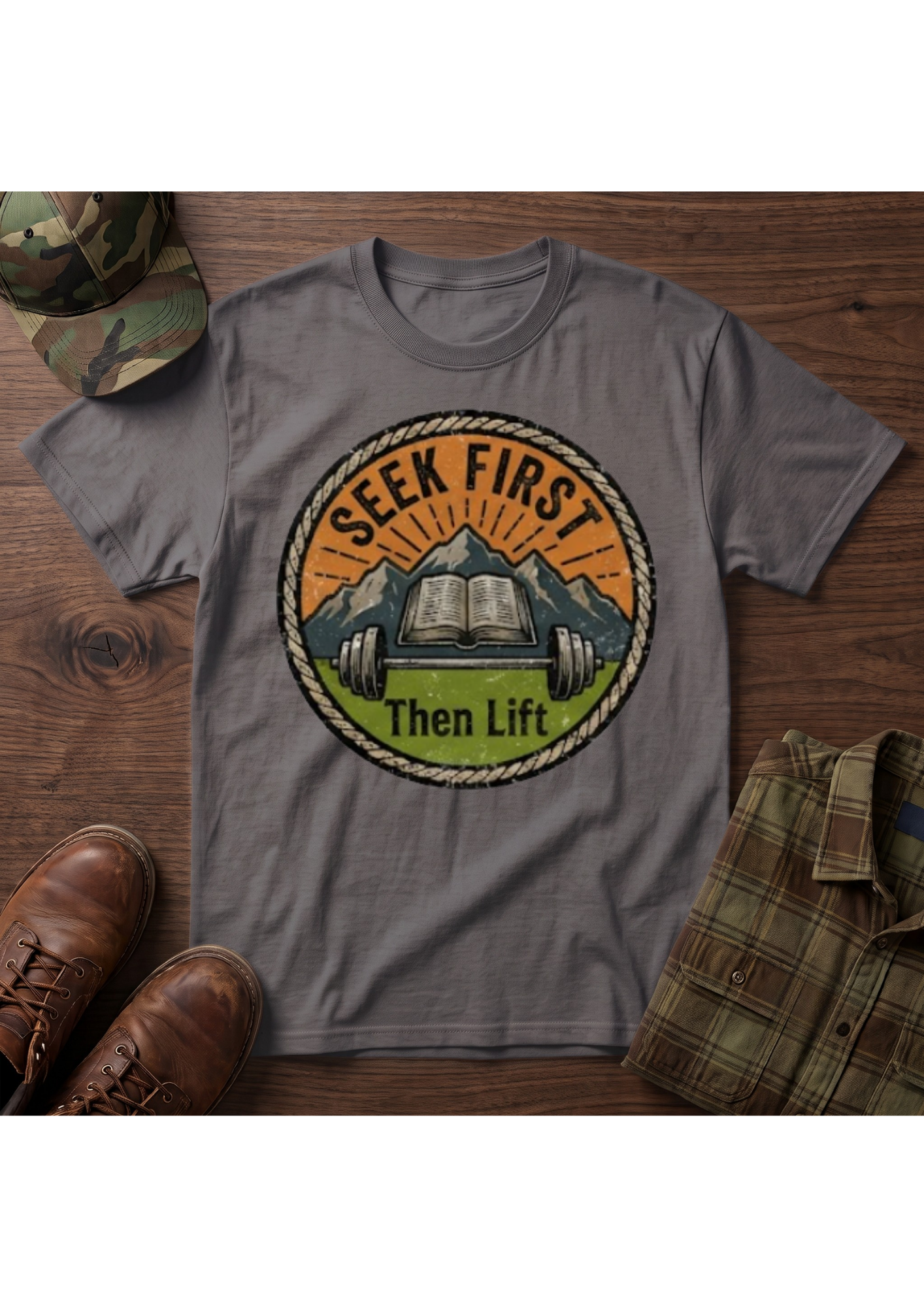 Seek First, Lift T-Shirt
