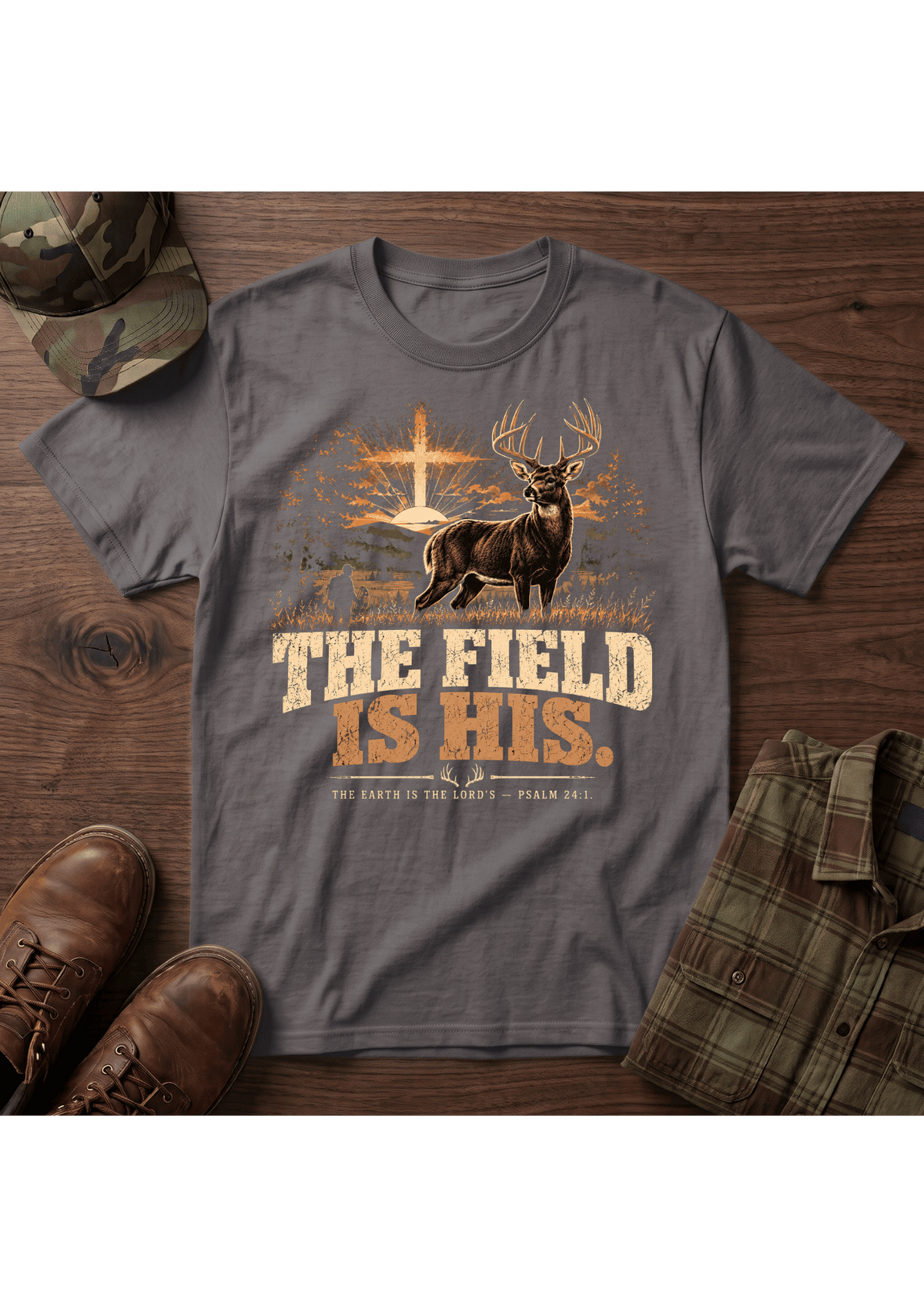 Field is His T-Shirt