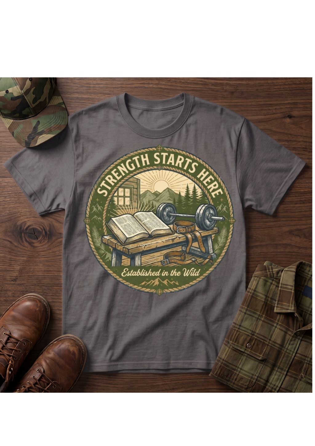 Strength Starts Here T-Shirt