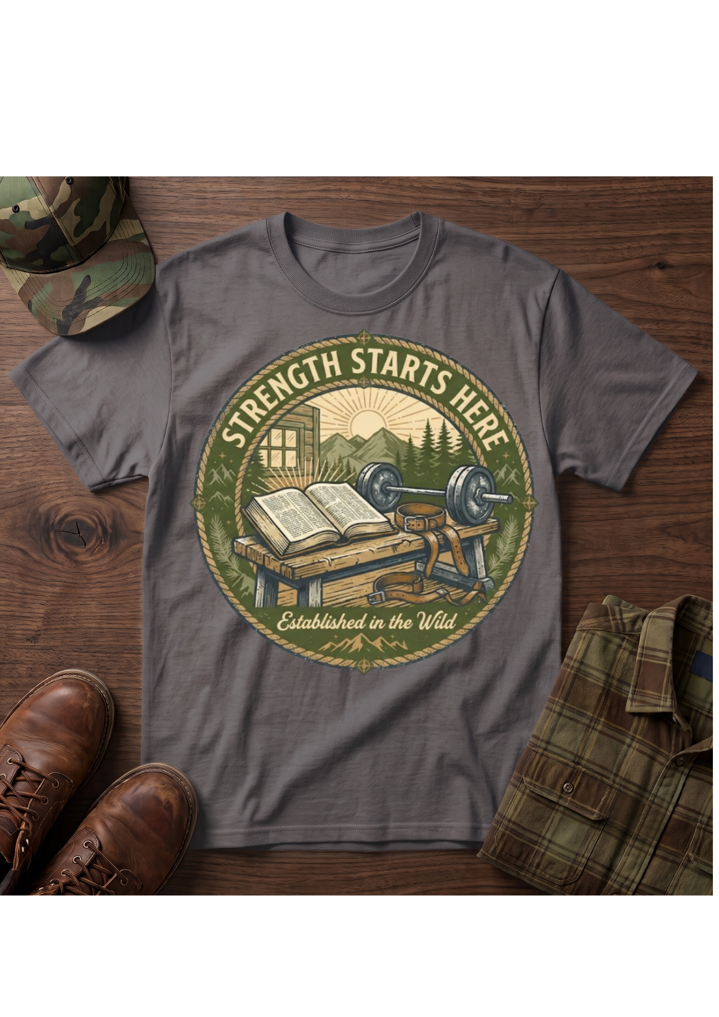 Strength Starts Here T-Shirt