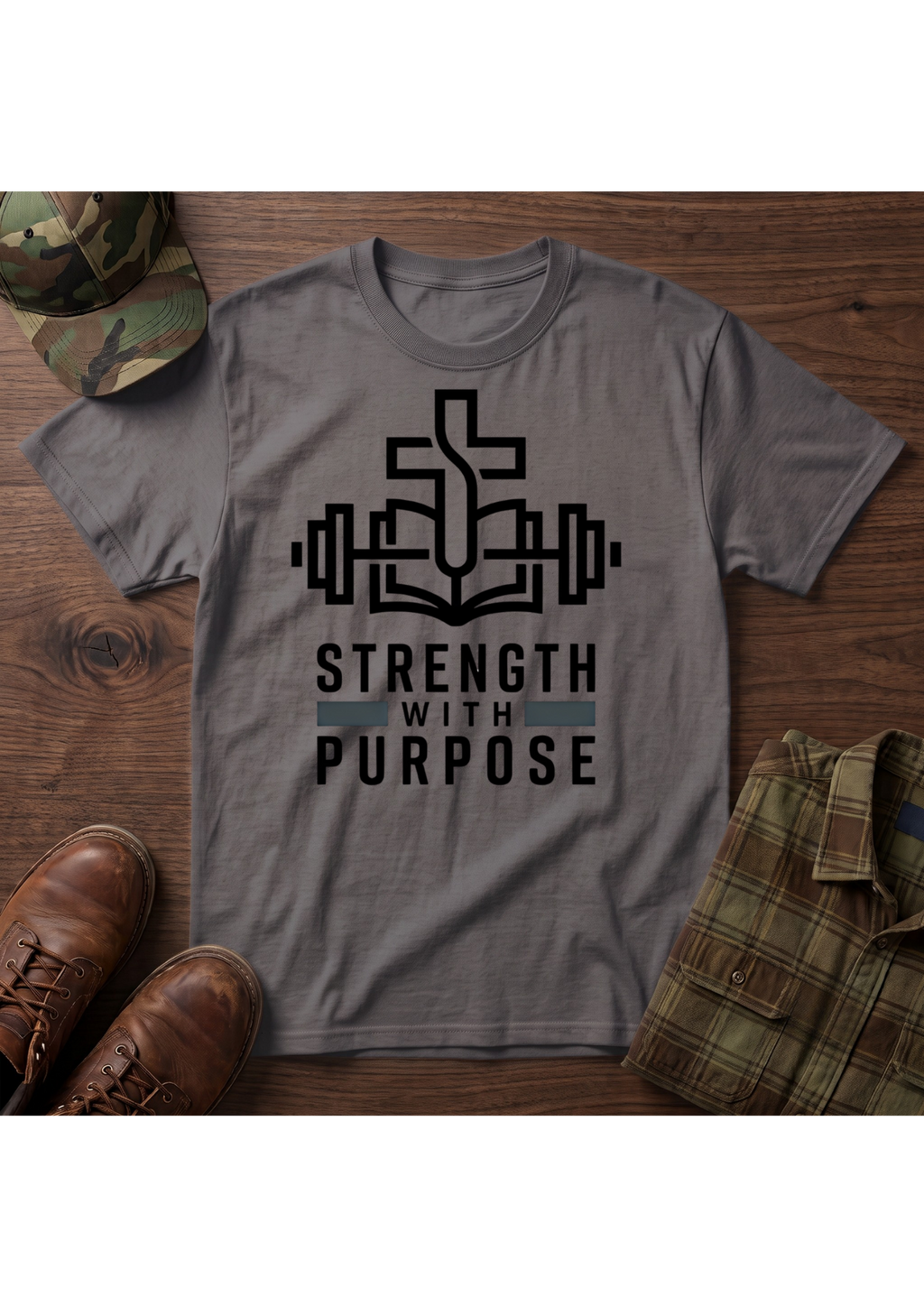 Strength Purpose Minimalist T-Shirt
