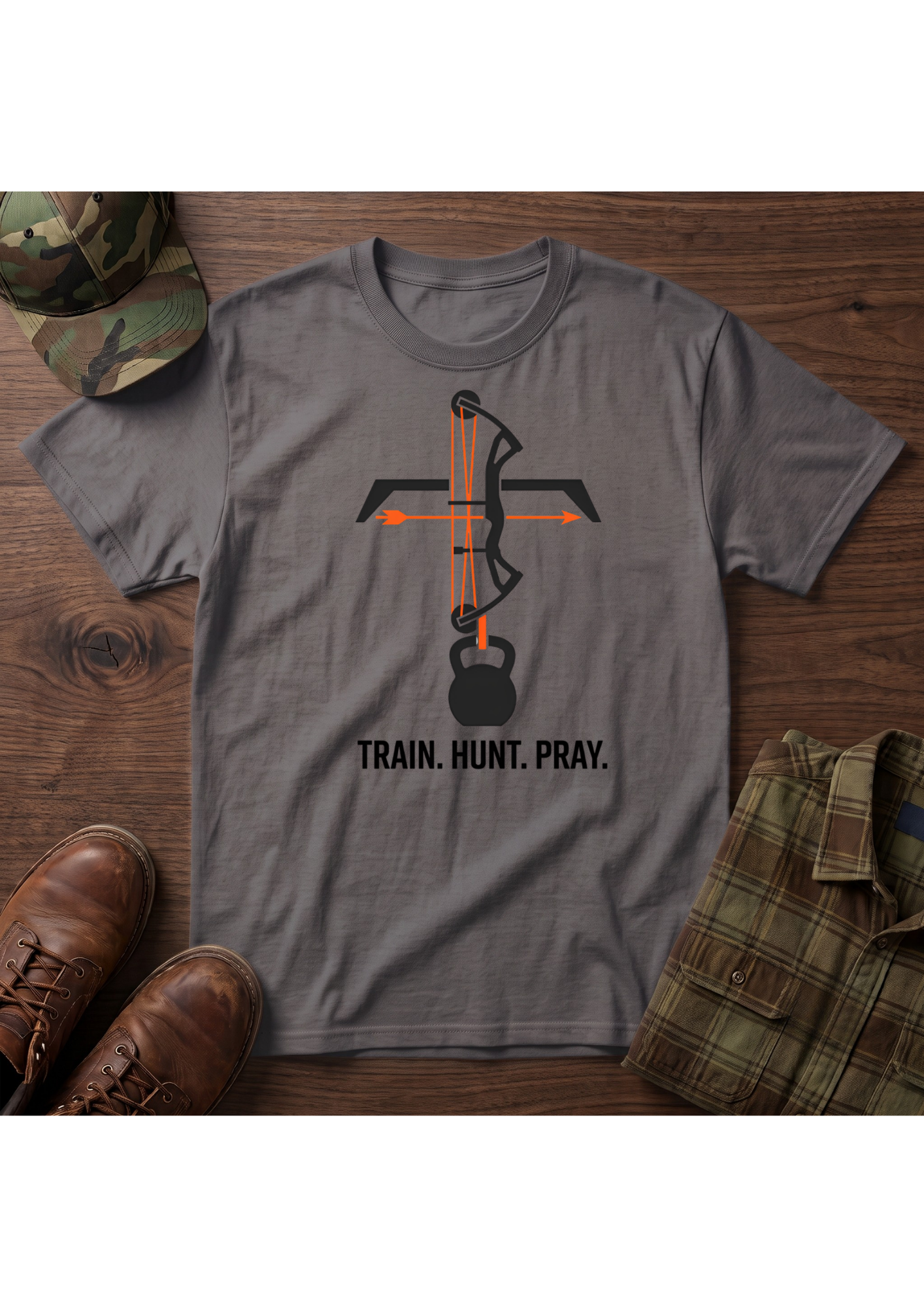 Train Hunt Pray T-Shirt