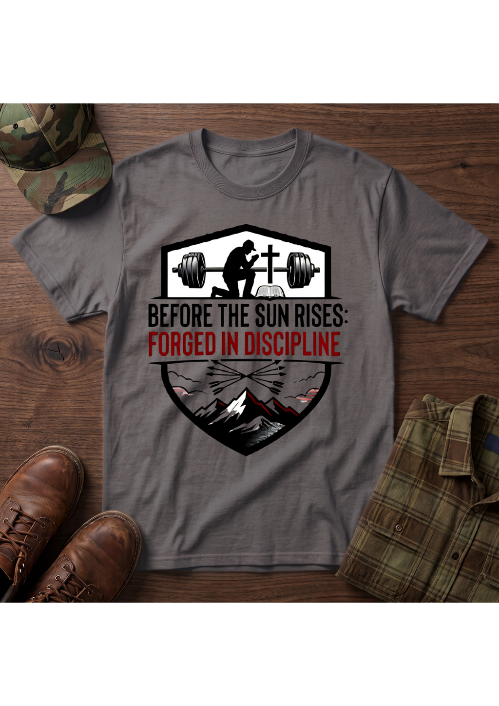 Forged in Discipline T-Shirt