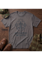 Anchored in Faith  Minimalist T-Shirt