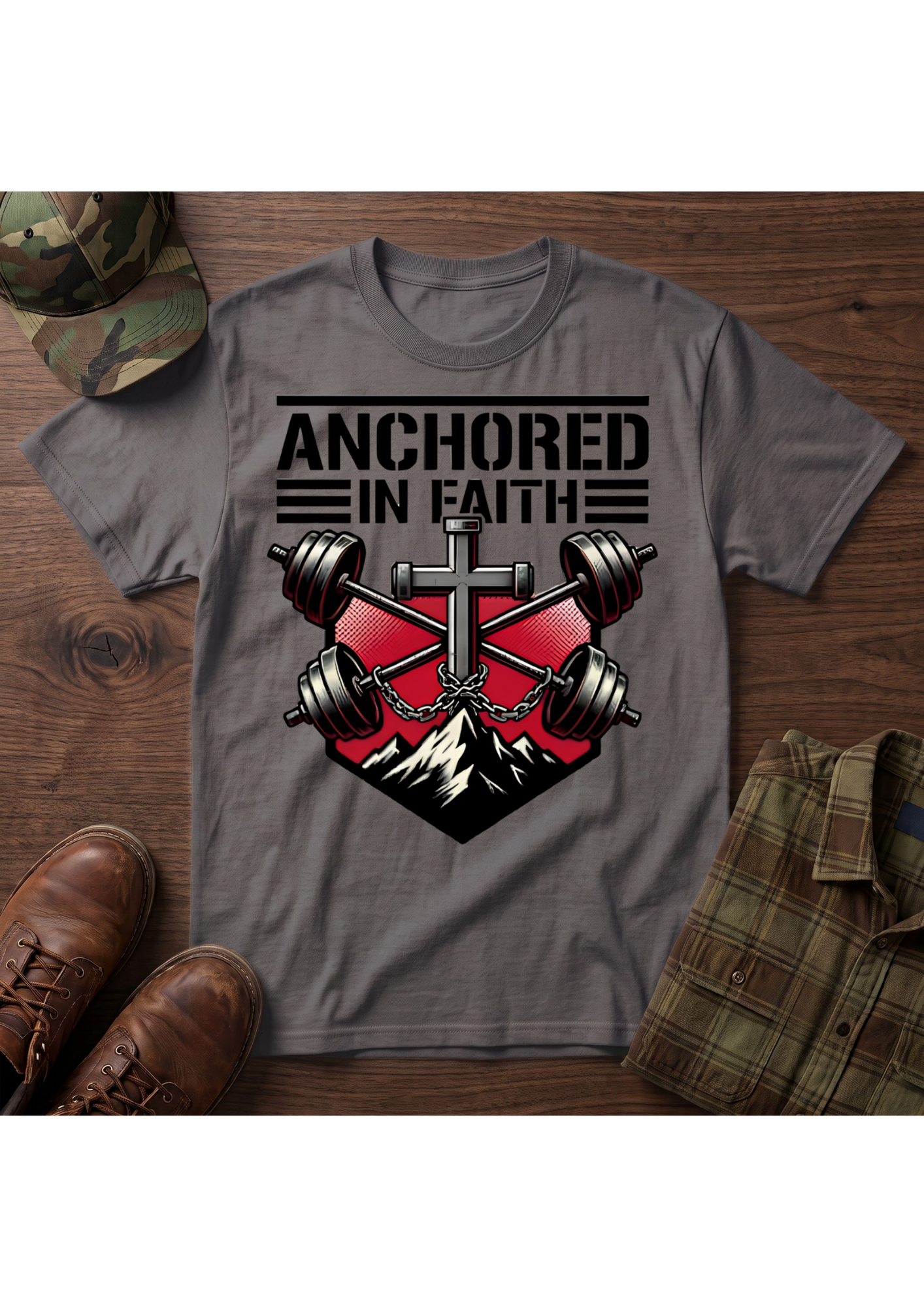Anchored in Faith T-Shirt