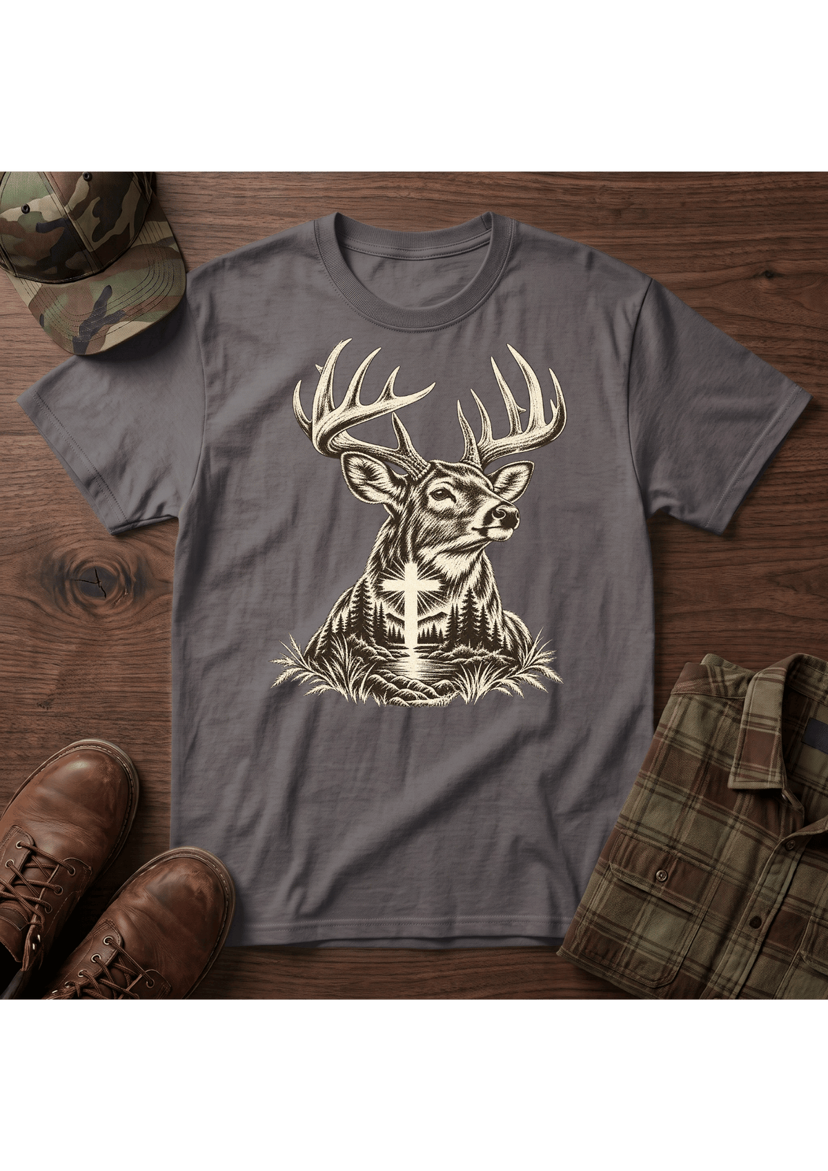 Buck Cross T-Shirt