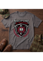 Discipline is Worship Shield T-Shirt