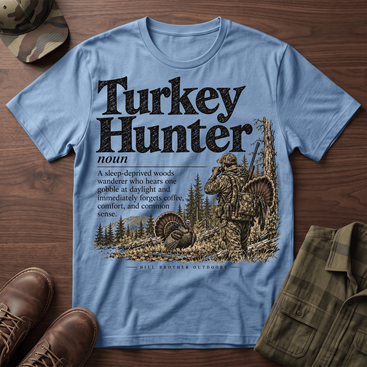 Turkey Hunter Definition T-Shirt