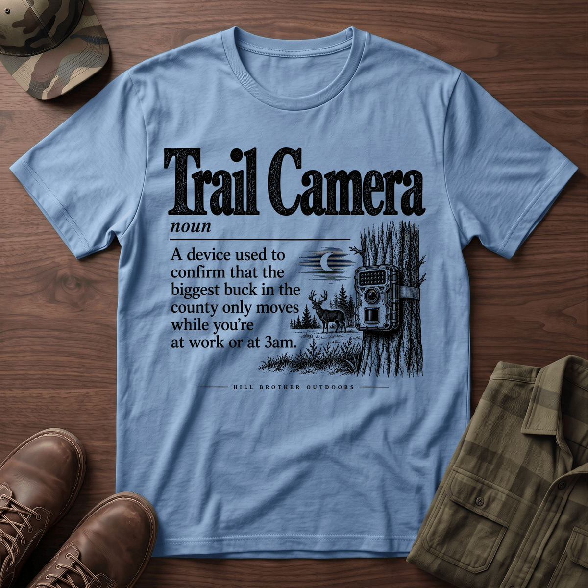 Trail Camera Definition T-Shirt