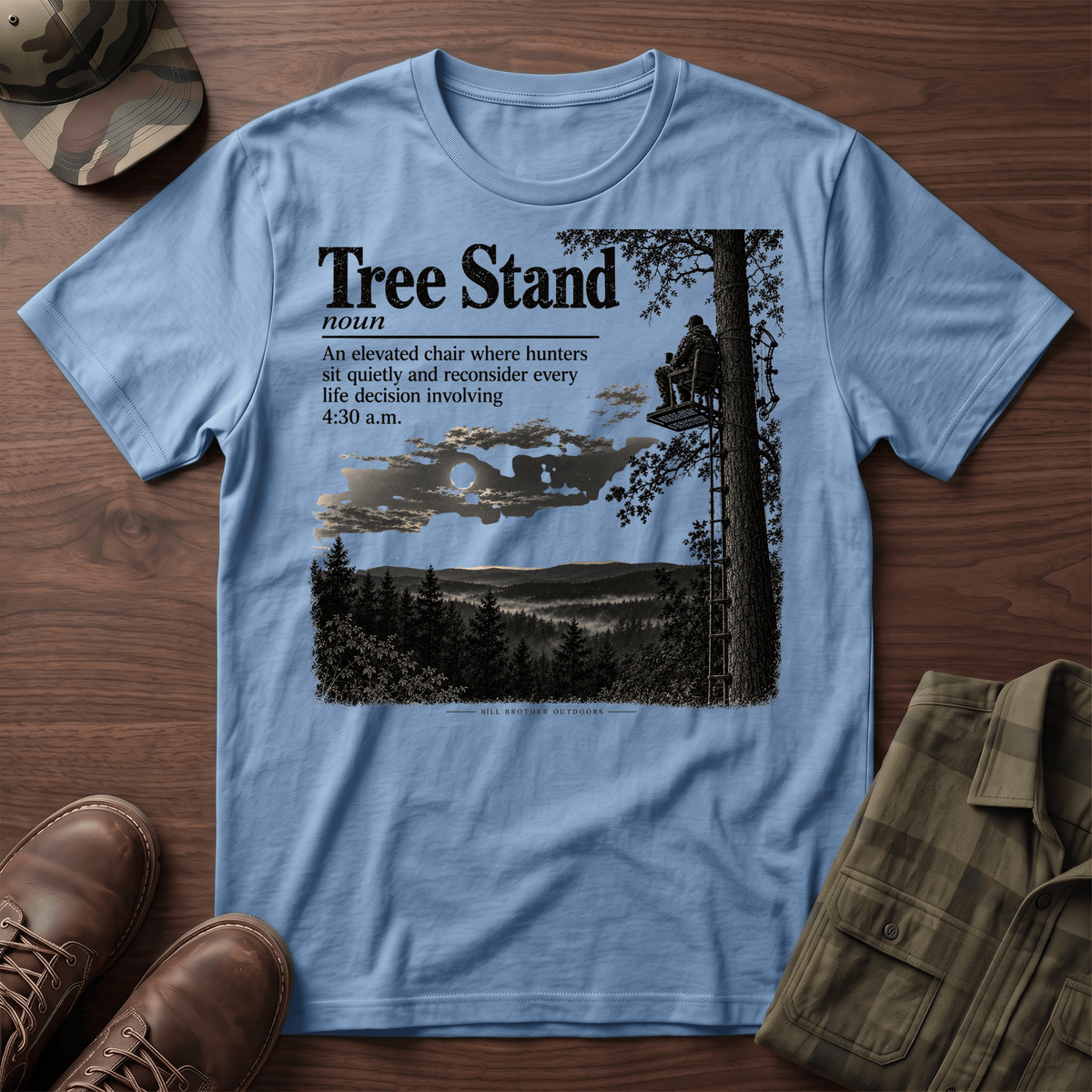 Tree Stand Definition T-Shirt