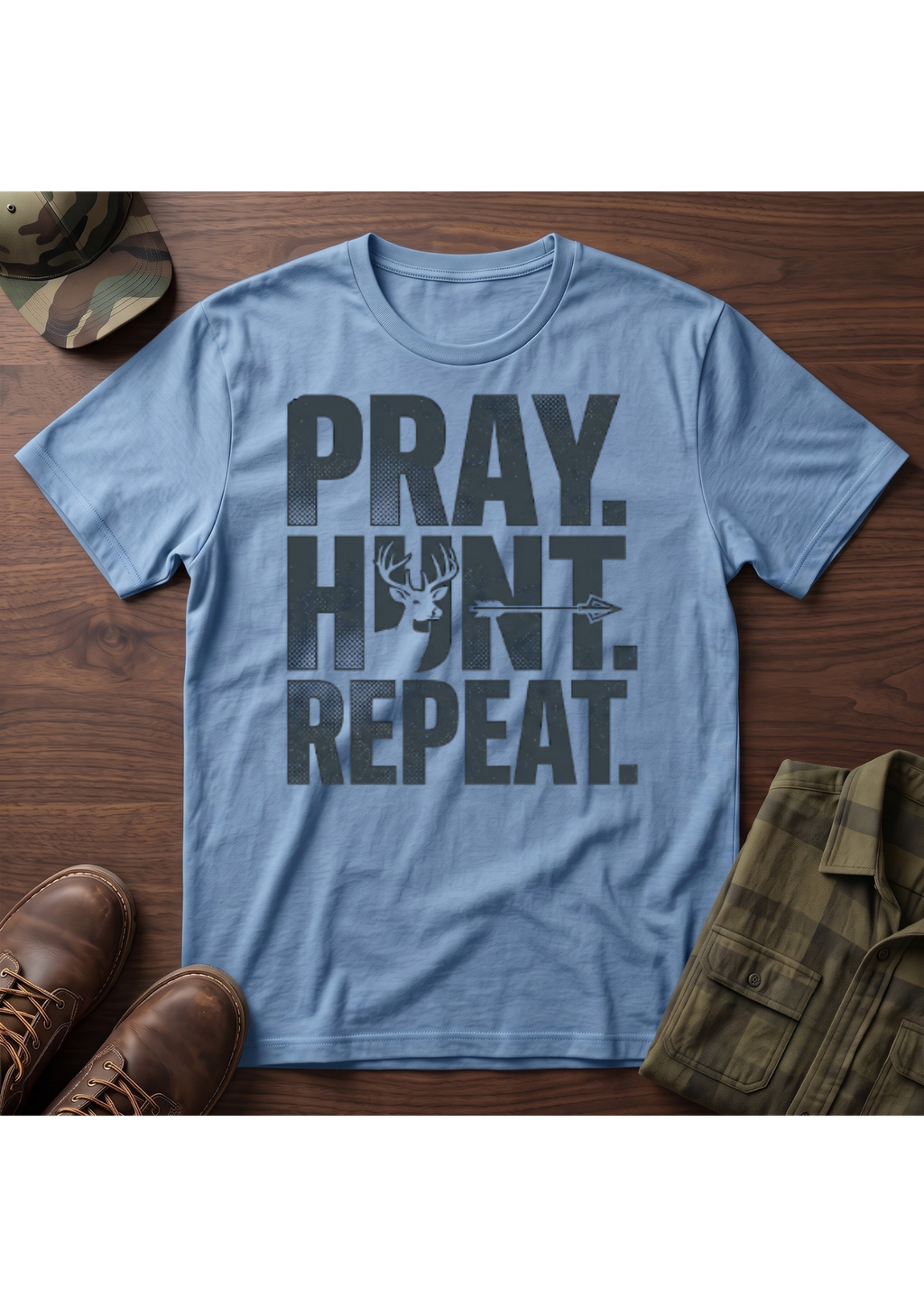 Pray, Hunt, Repeat T-Shirt