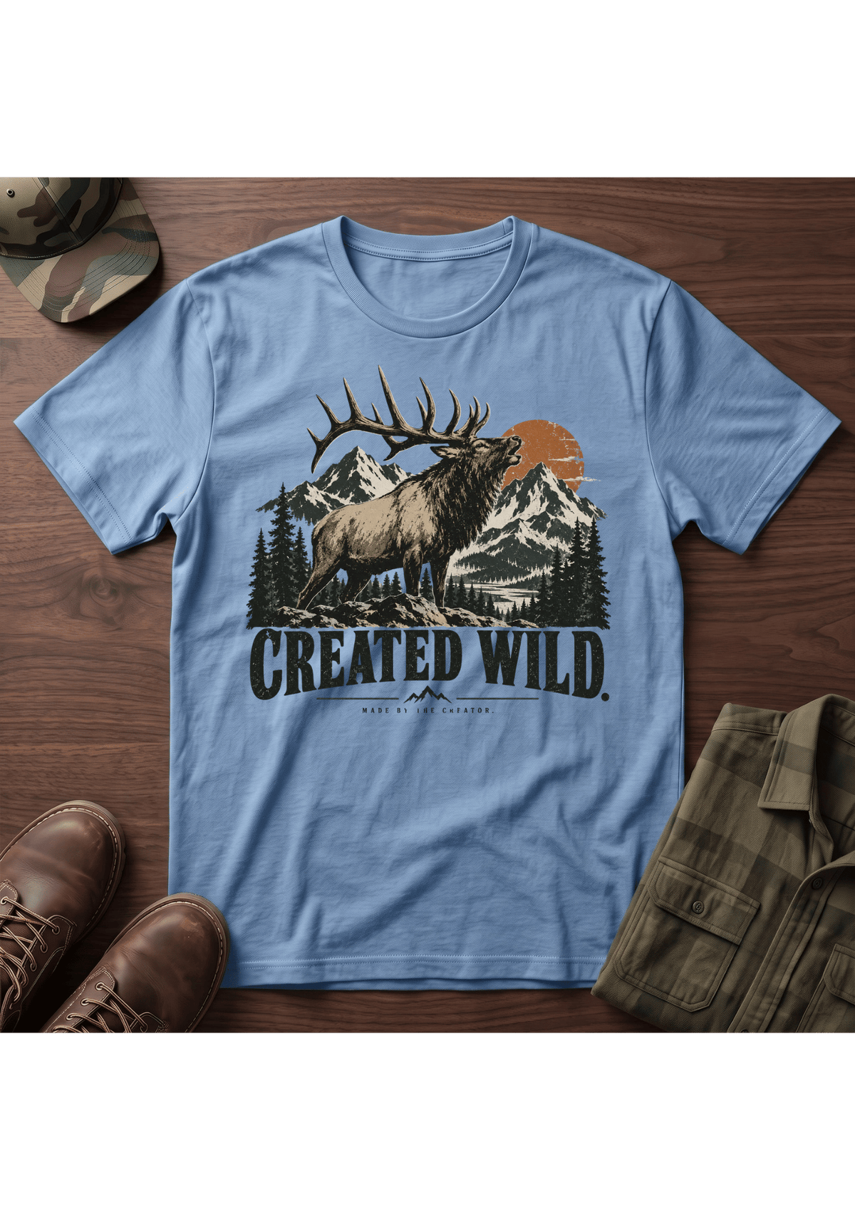 Created Wild Elk T-SHIRT