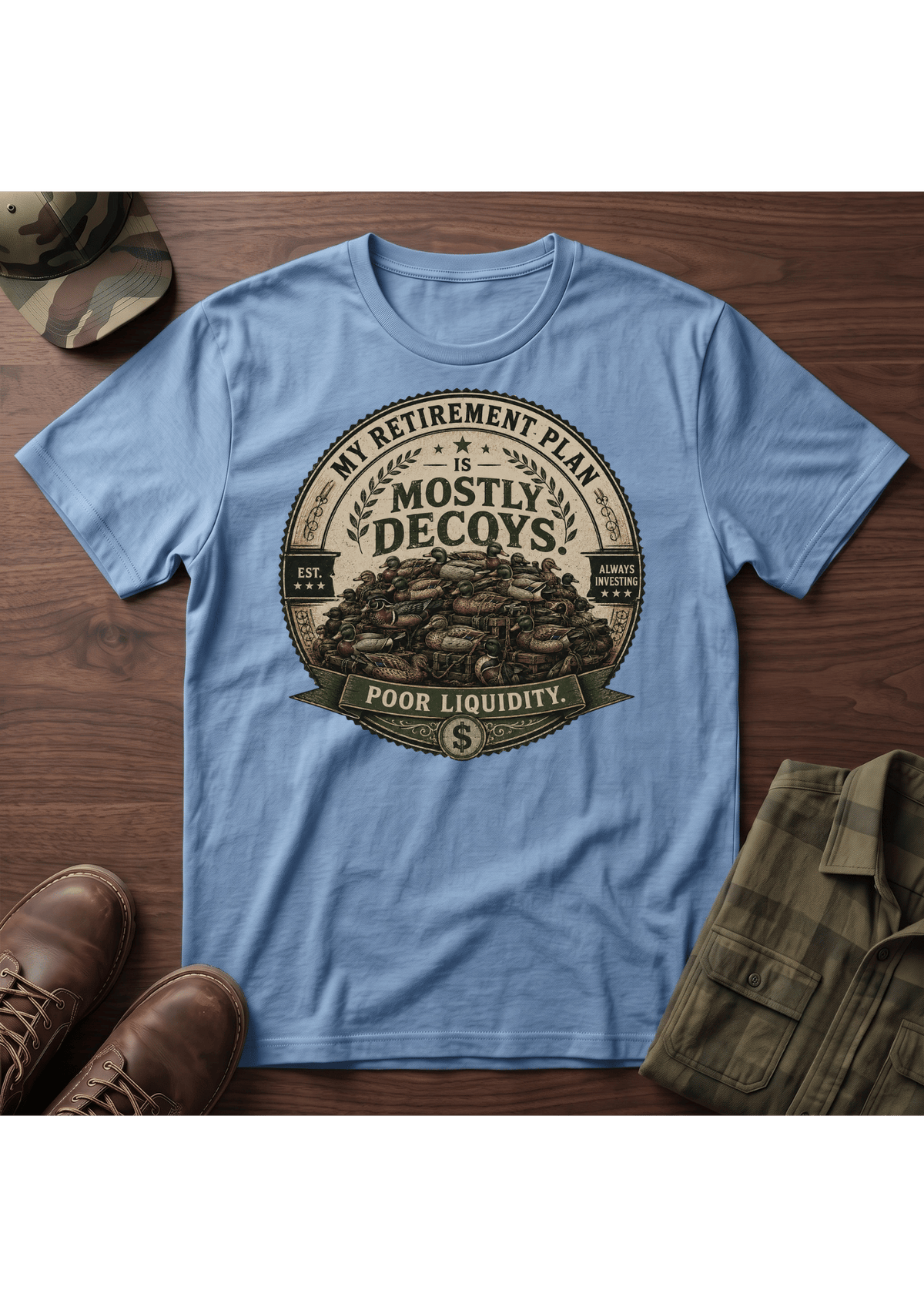 Decoy Retire T-SHIRT