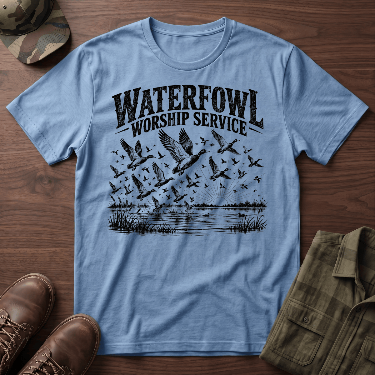 Waterfowl Worship Service T-Shirt