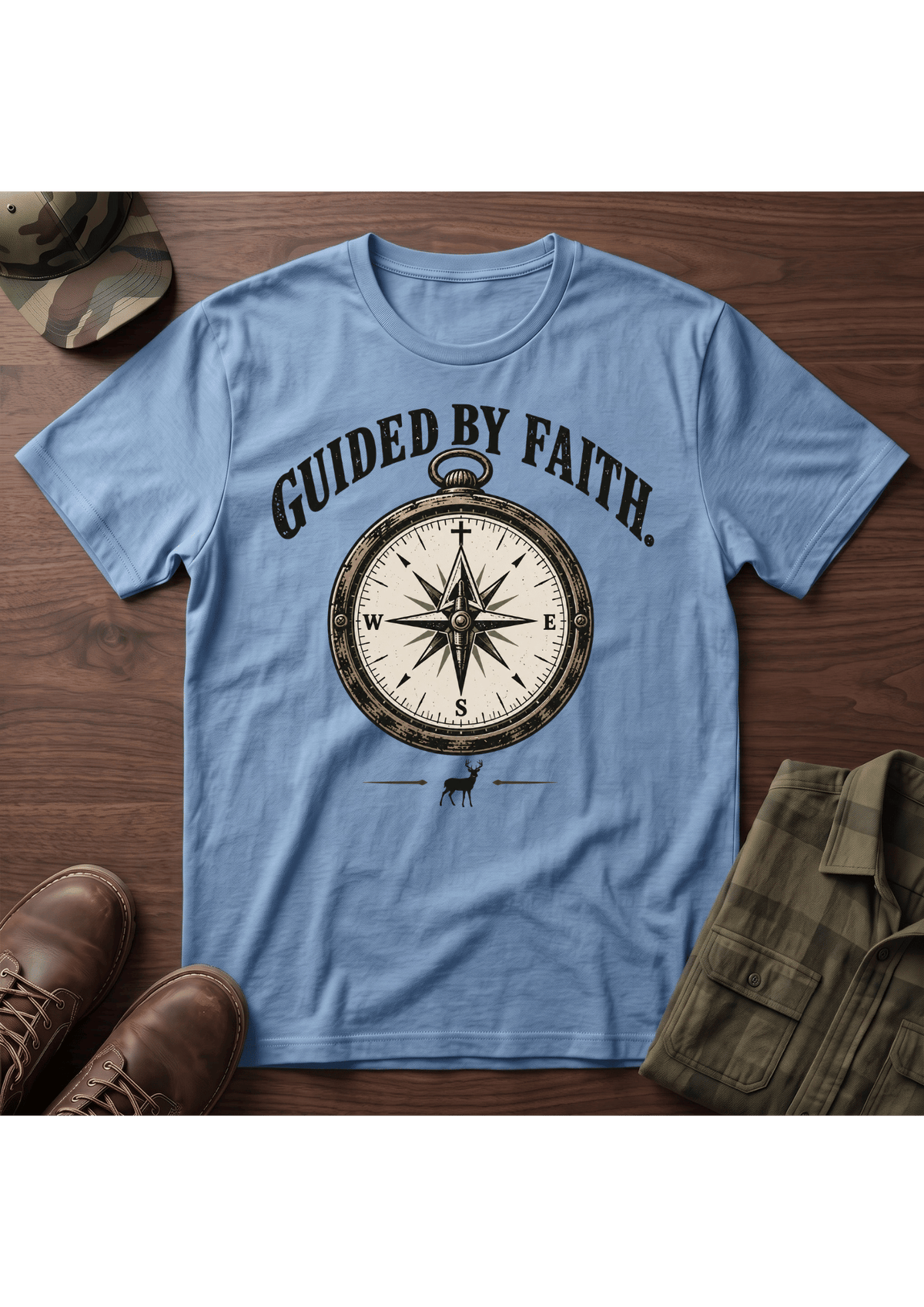 Guided by Faith T-SHIRT