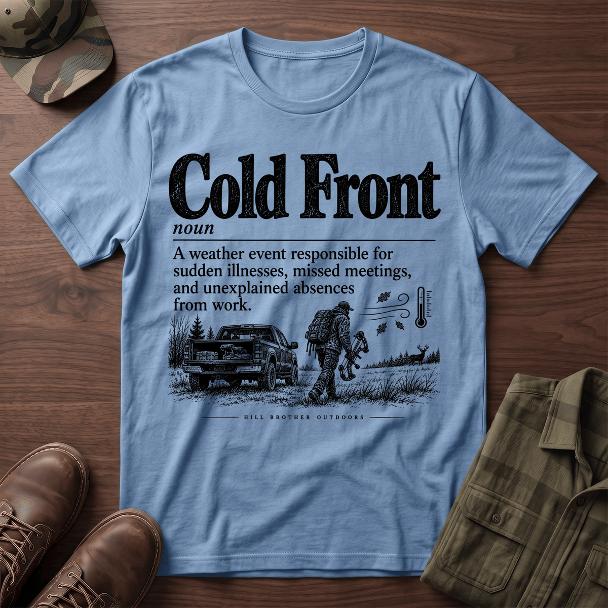 Cold Front Definition T-Shirt
